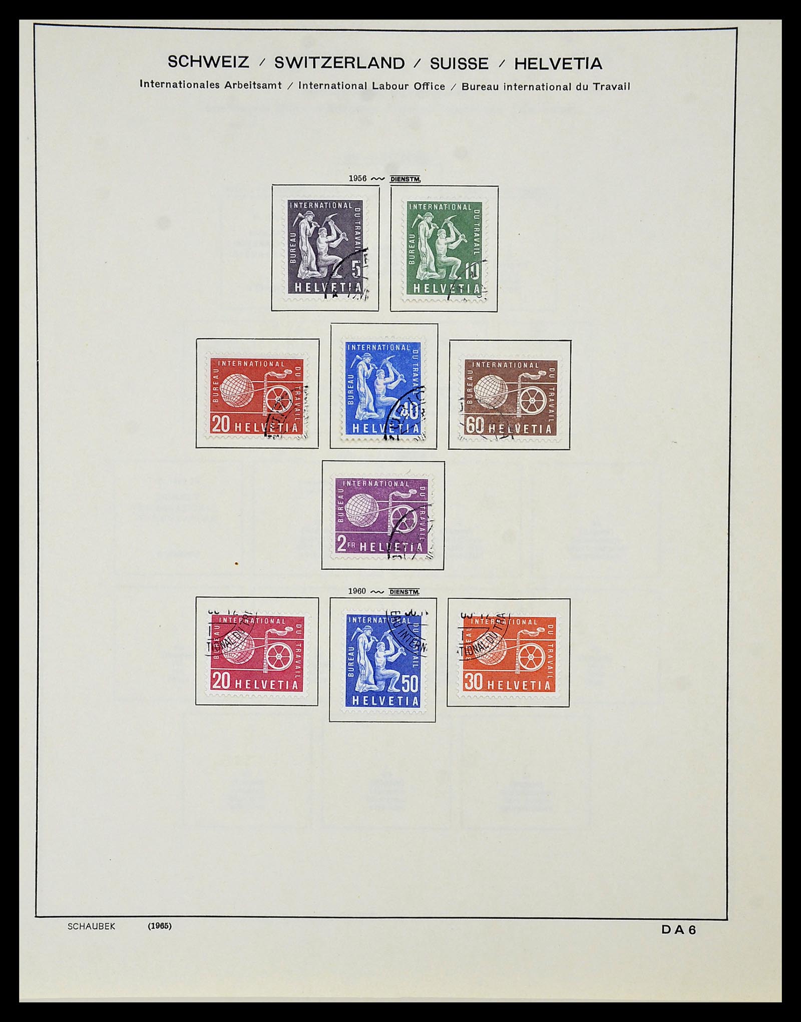 34436 283 - Postzegelverzameling 34436 Zwitserland 1854-2016.