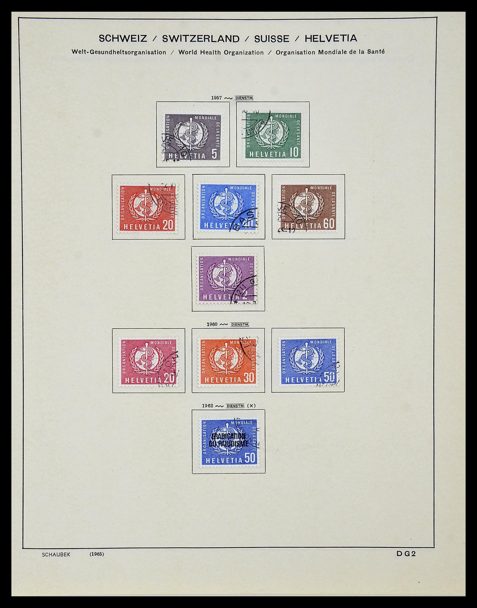 34436 286 - Postzegelverzameling 34436 Zwitserland 1854-2016.