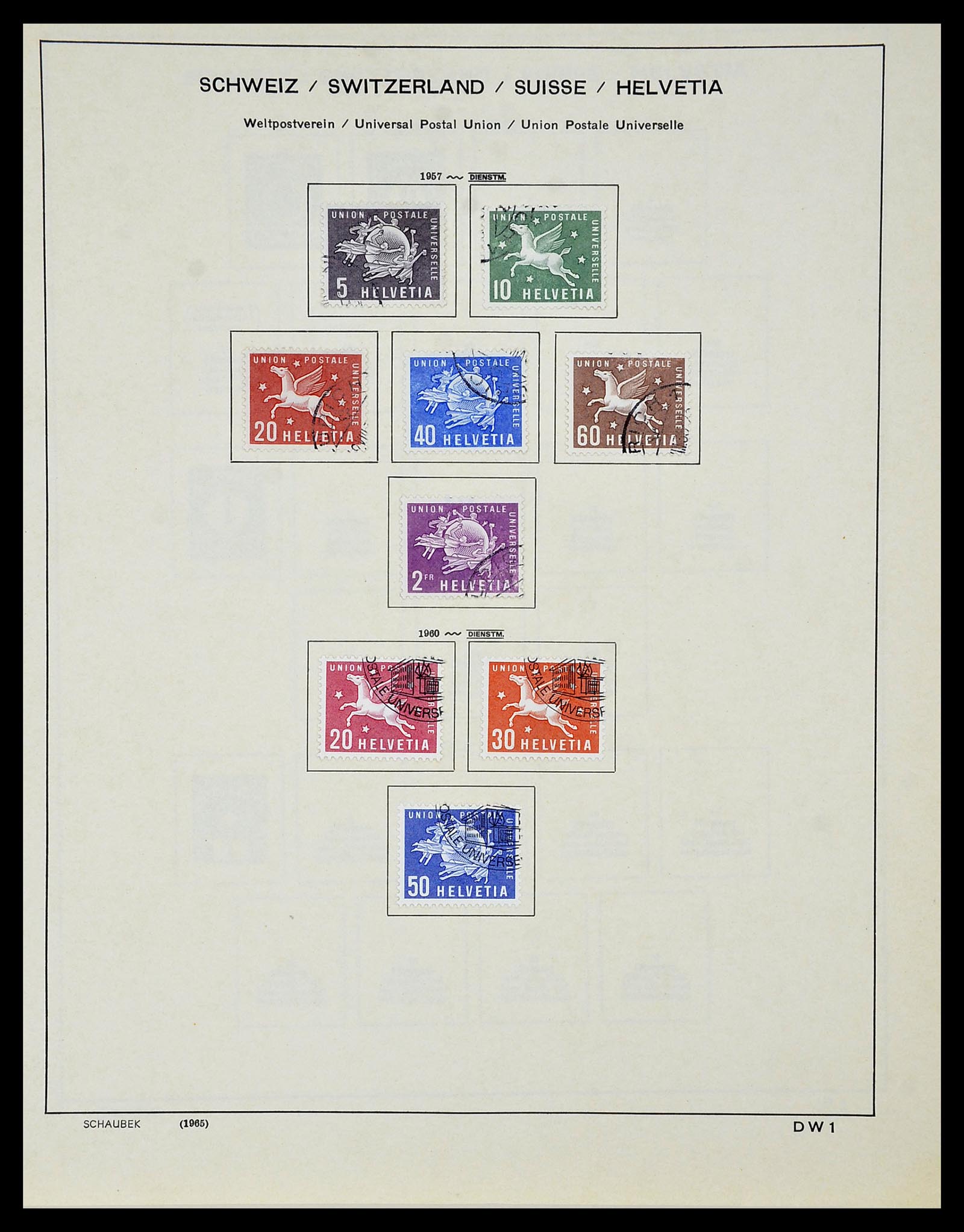 34436 291 - Postzegelverzameling 34436 Zwitserland 1854-2016.