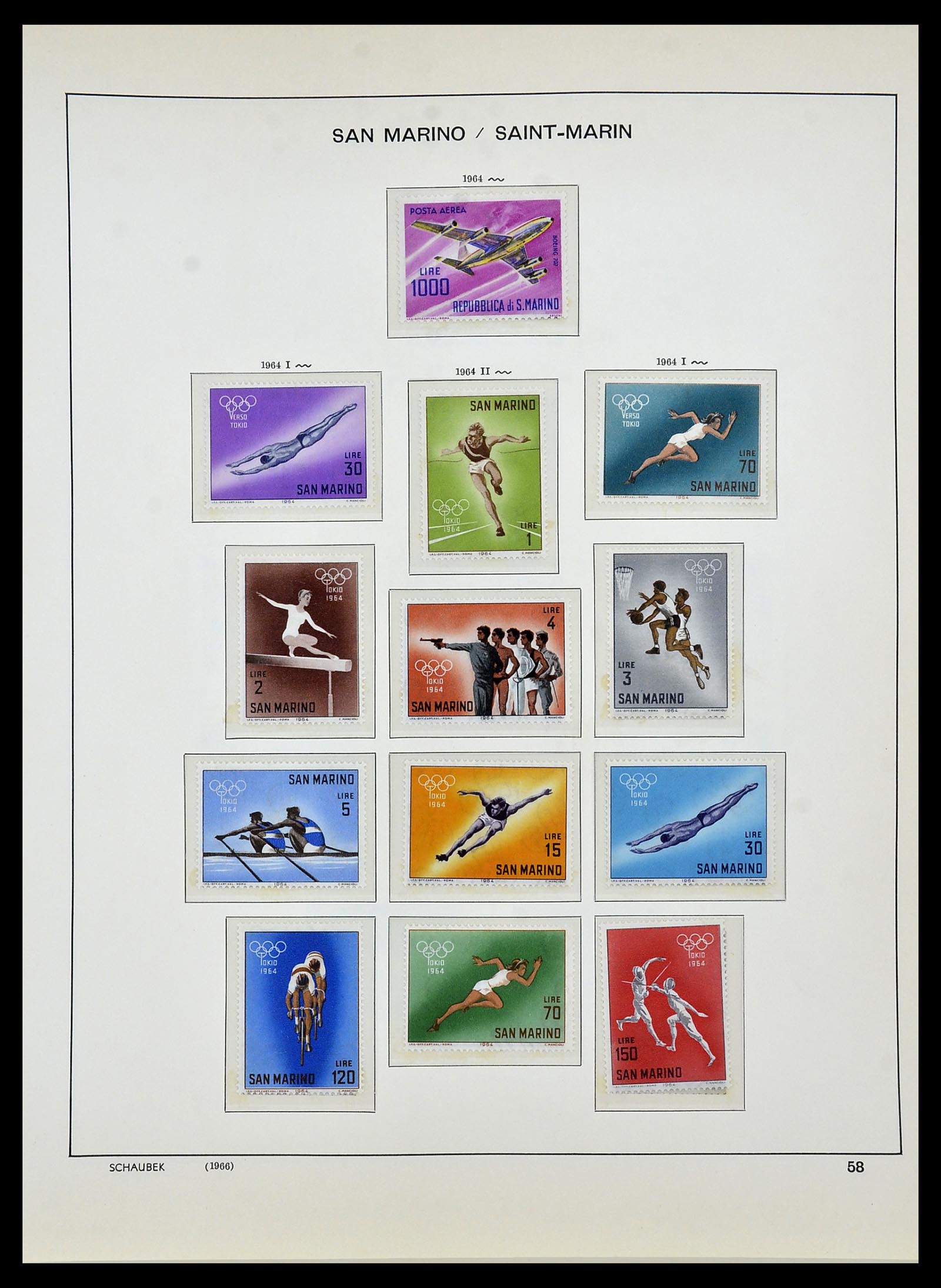 34439 064 - Stamp Collection 34439 San Marino 1877-1977.