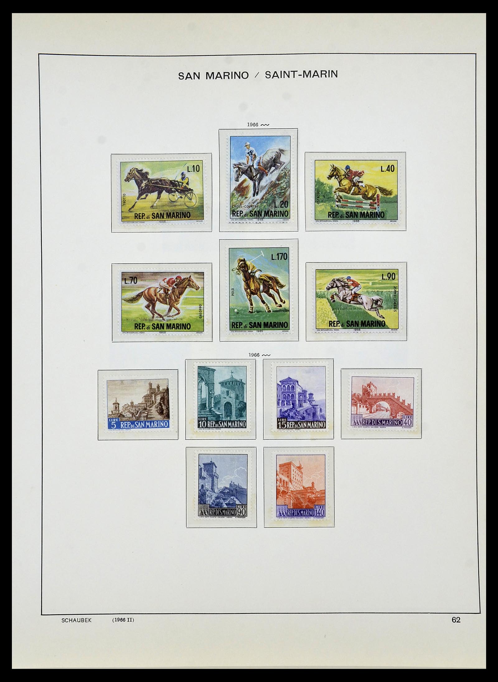 34439 068 - Stamp Collection 34439 San Marino 1877-1977.