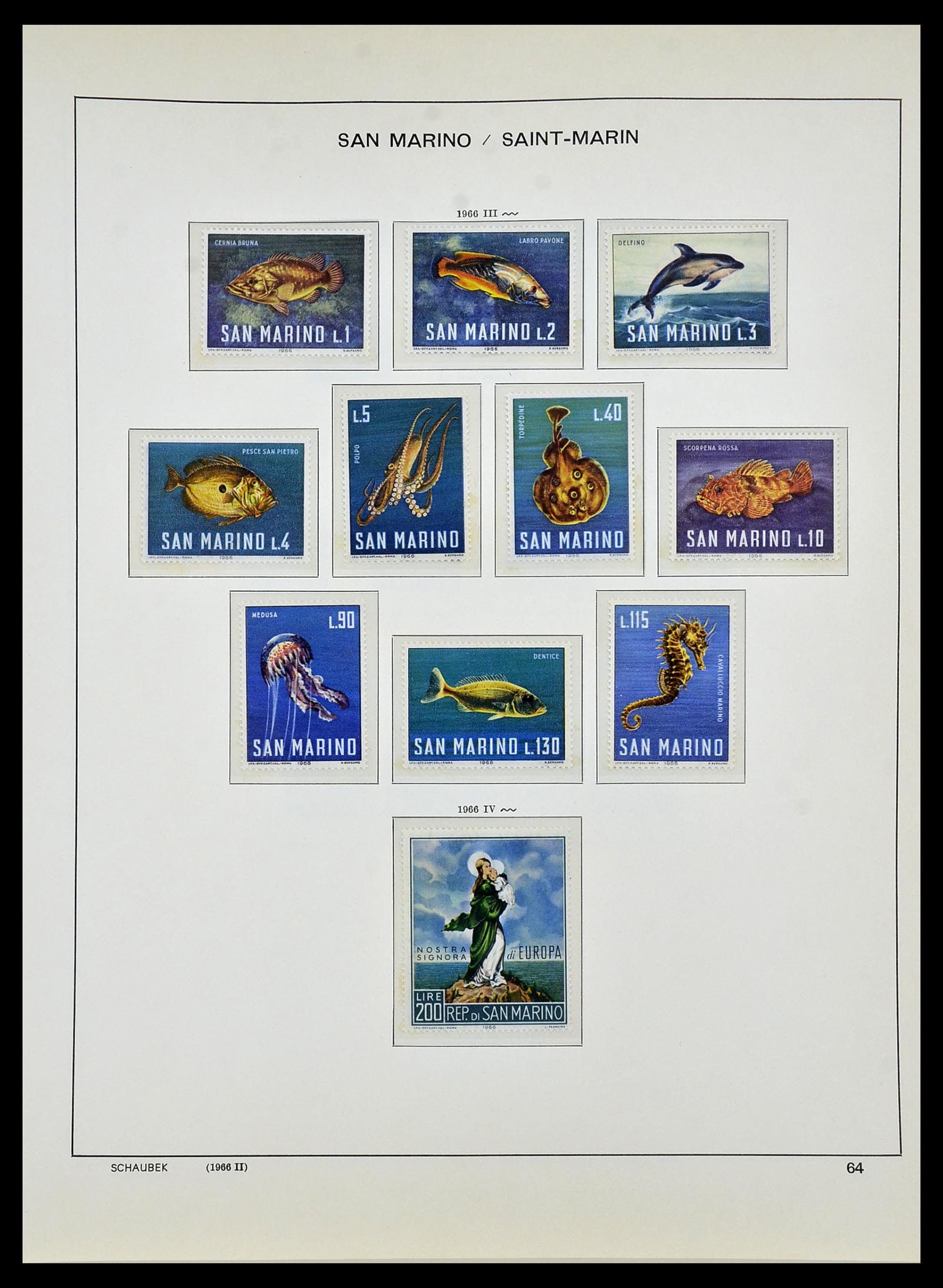 34439 070 - Stamp Collection 34439 San Marino 1877-1977.