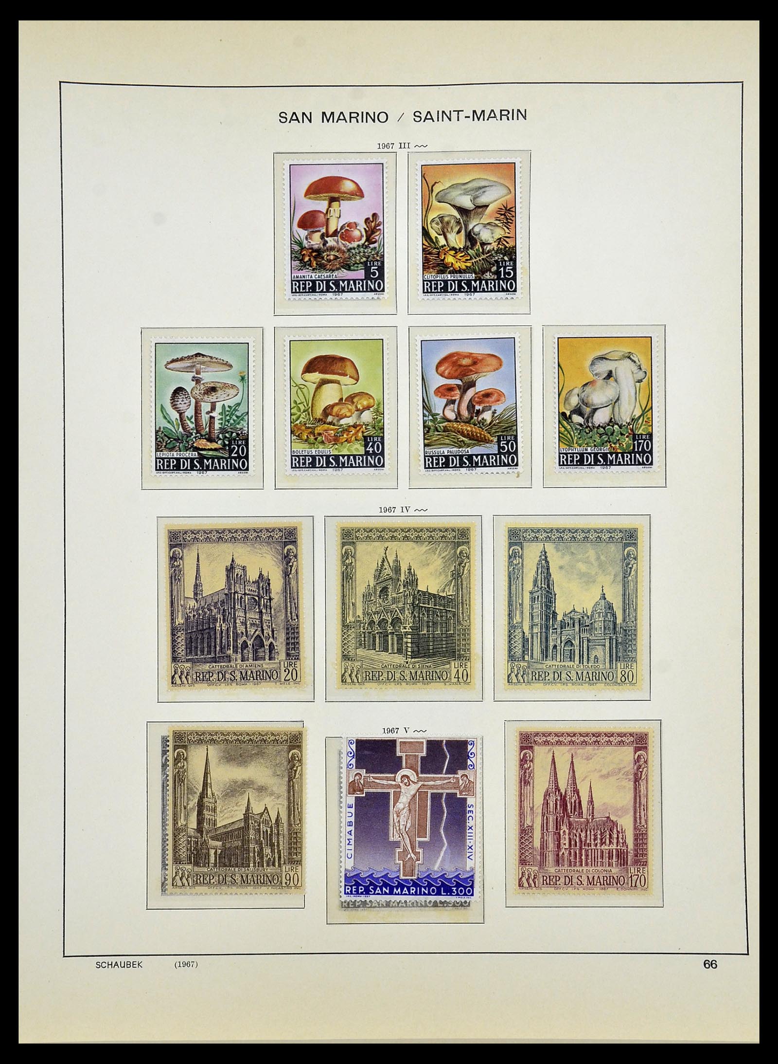 34439 072 - Stamp Collection 34439 San Marino 1877-1977.