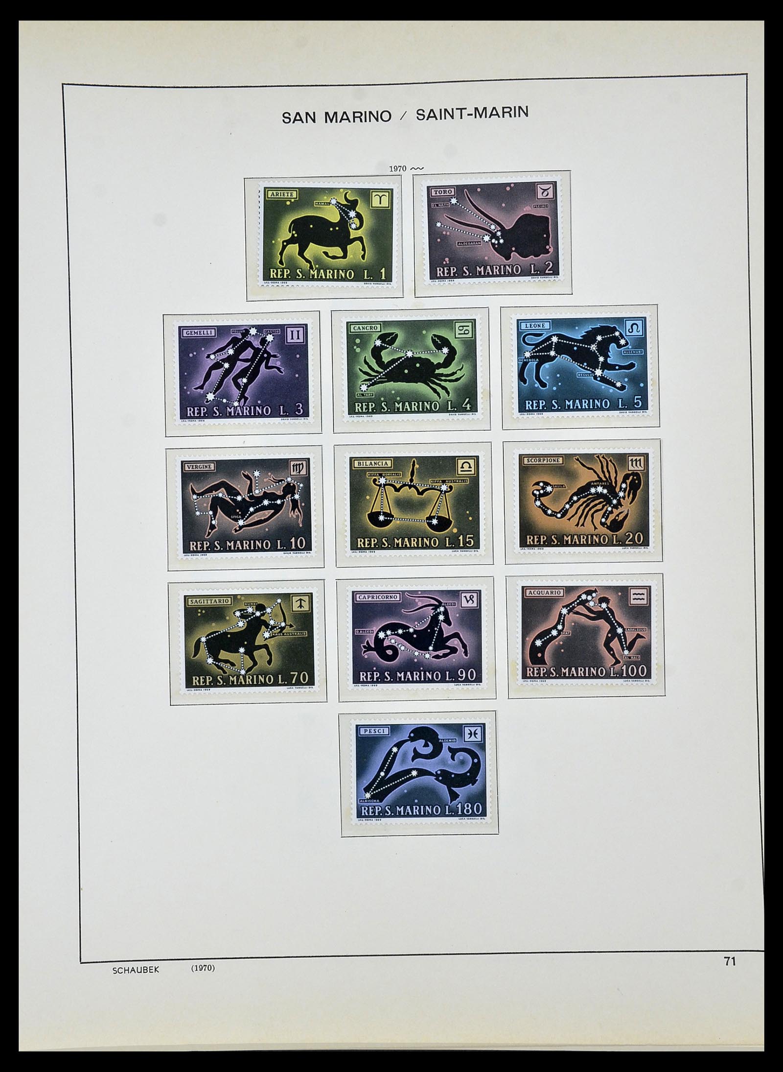 34439 077 - Stamp Collection 34439 San Marino 1877-1977.