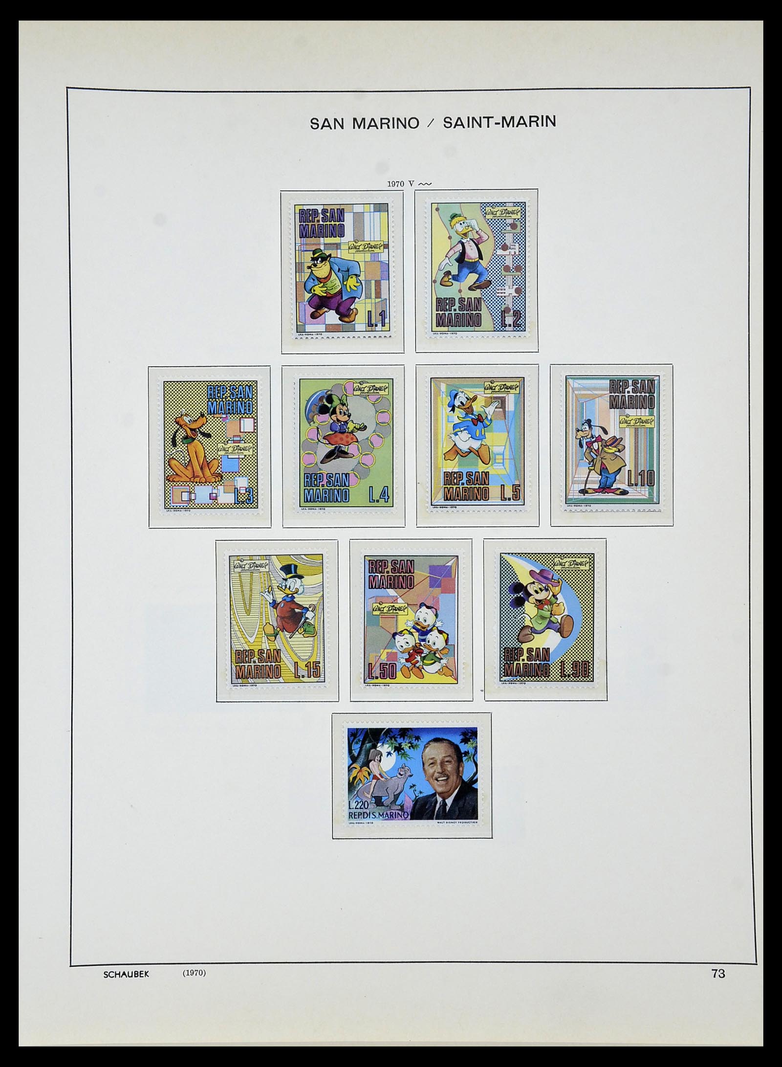 34439 079 - Stamp Collection 34439 San Marino 1877-1977.