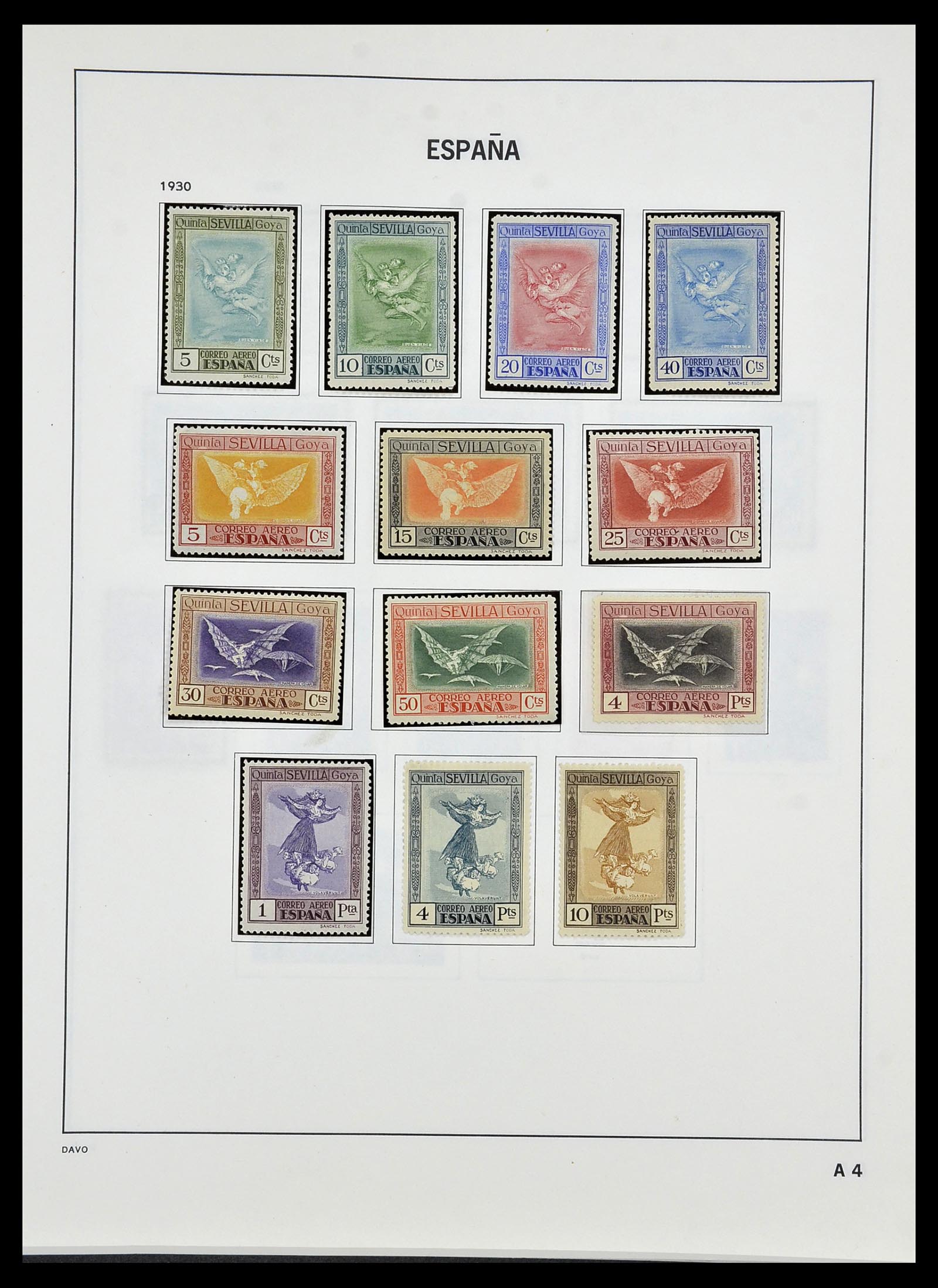 34440 052 - Postzegelverzameling 34440 Spanje 1850-1969.