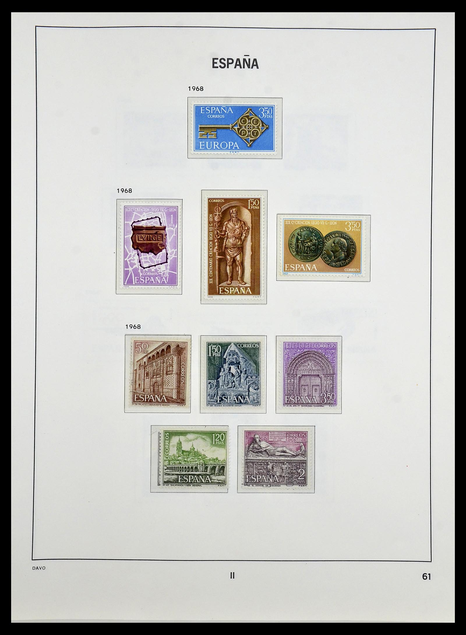 34440 138 - Stamp Collection 34440 Spain 1850-1969.