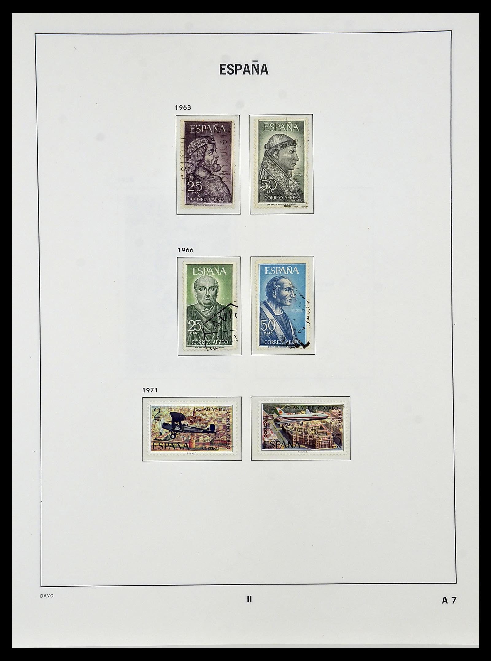 34440 151 - Postzegelverzameling 34440 Spanje 1850-1969.