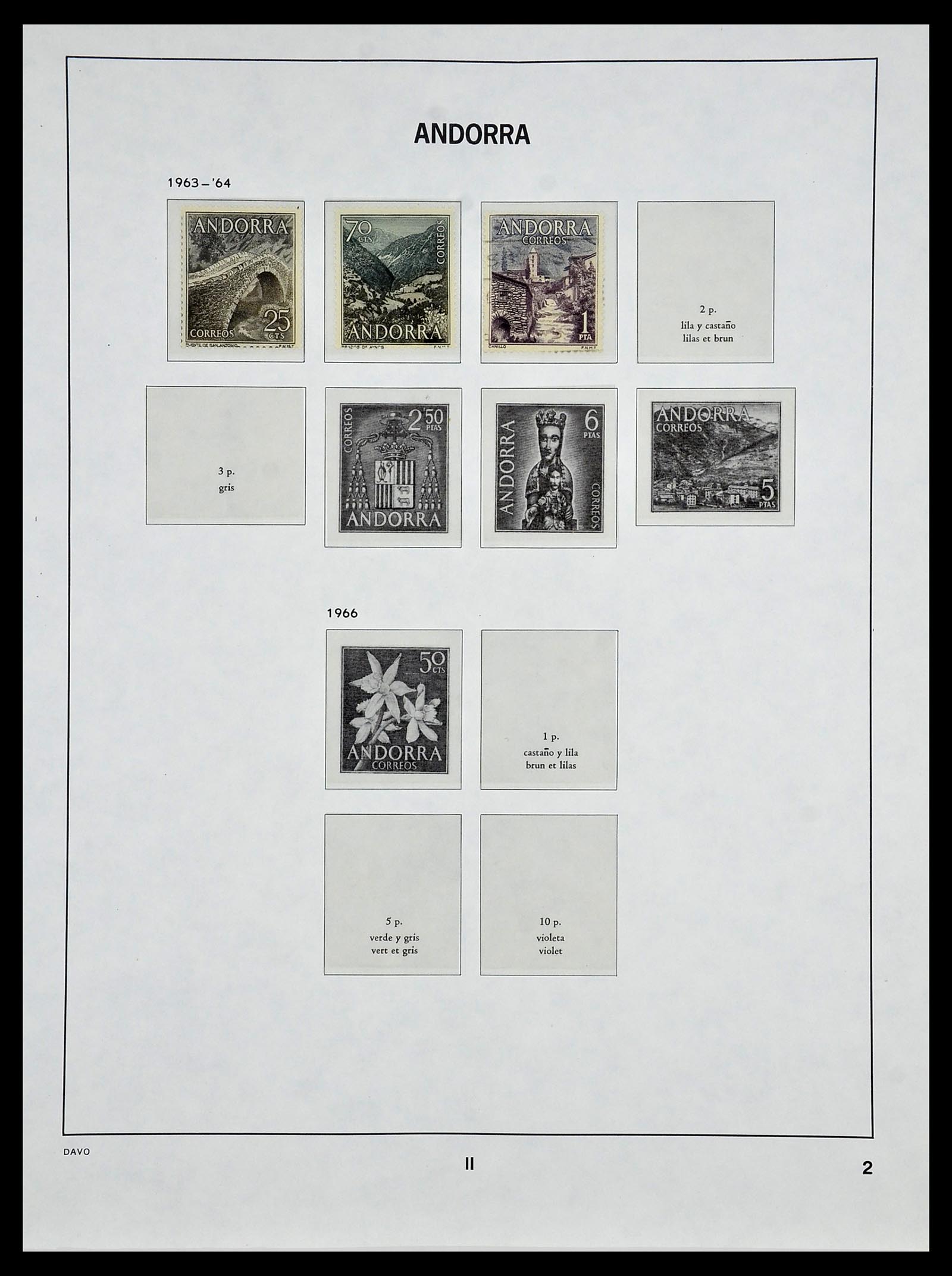 34440 154 - Postzegelverzameling 34440 Spanje 1850-1969.