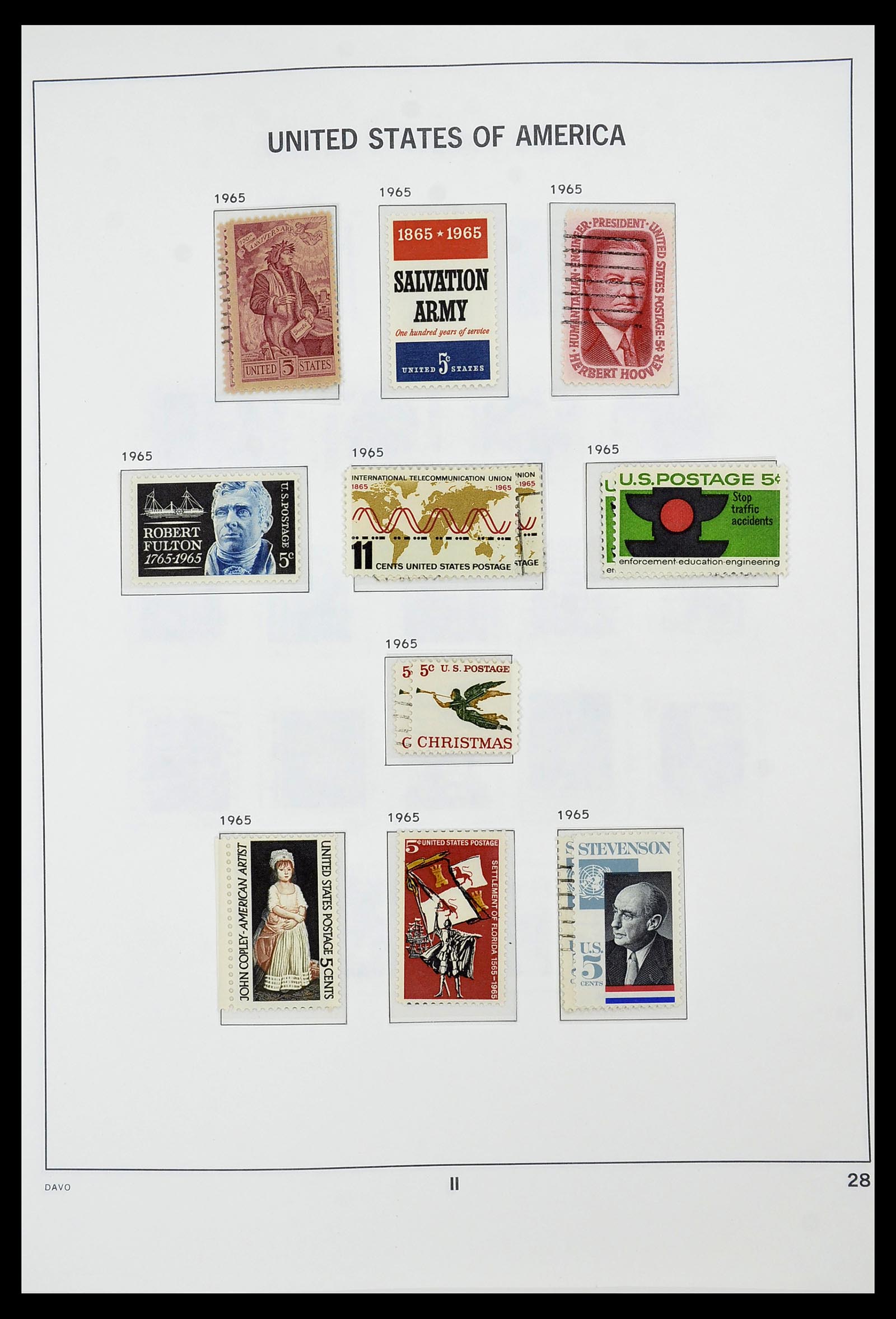 34441 028 - Stamp Collection 34441 USA 1945-1998.