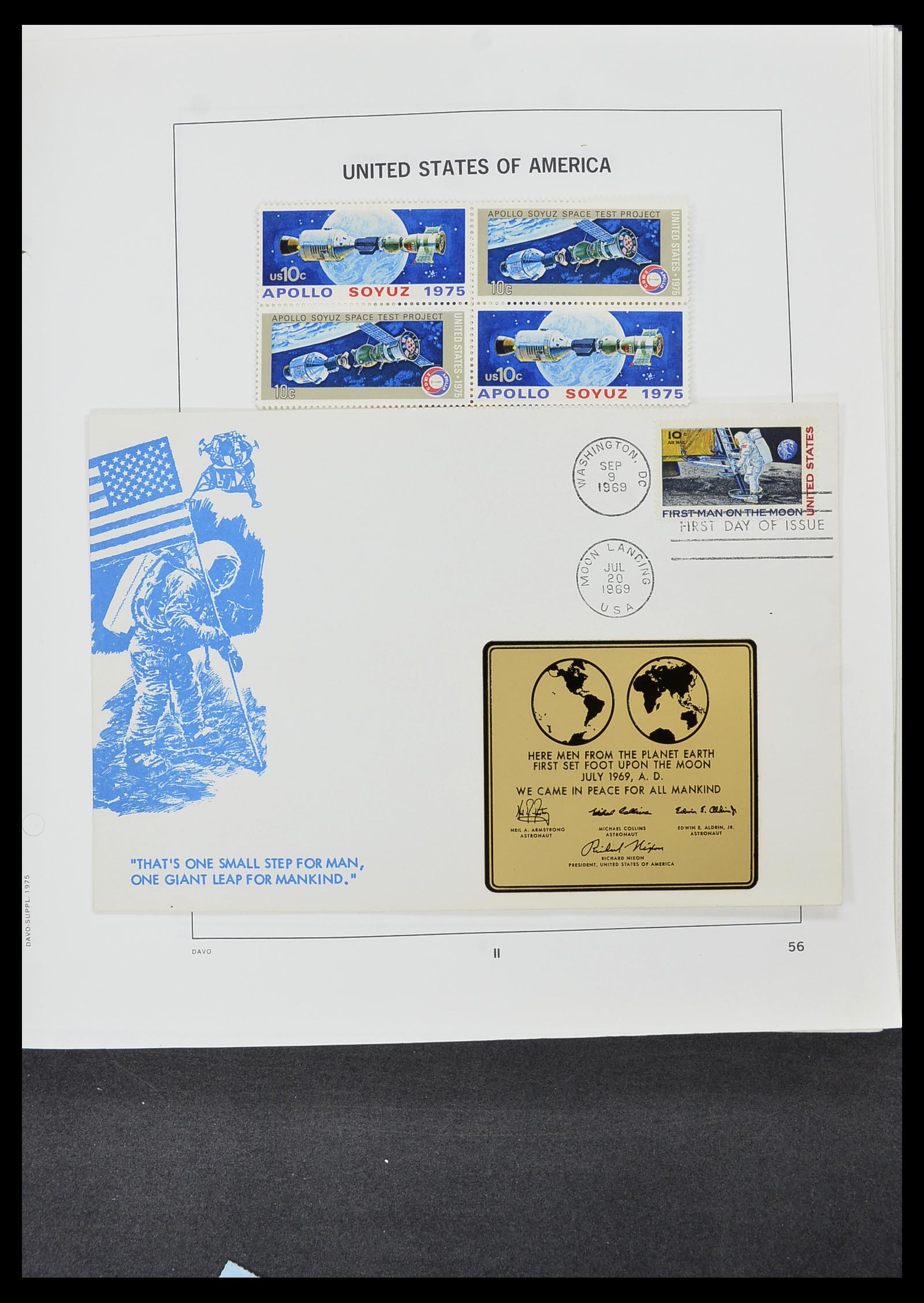 34441 059 - Stamp Collection 34441 USA 1945-1998.