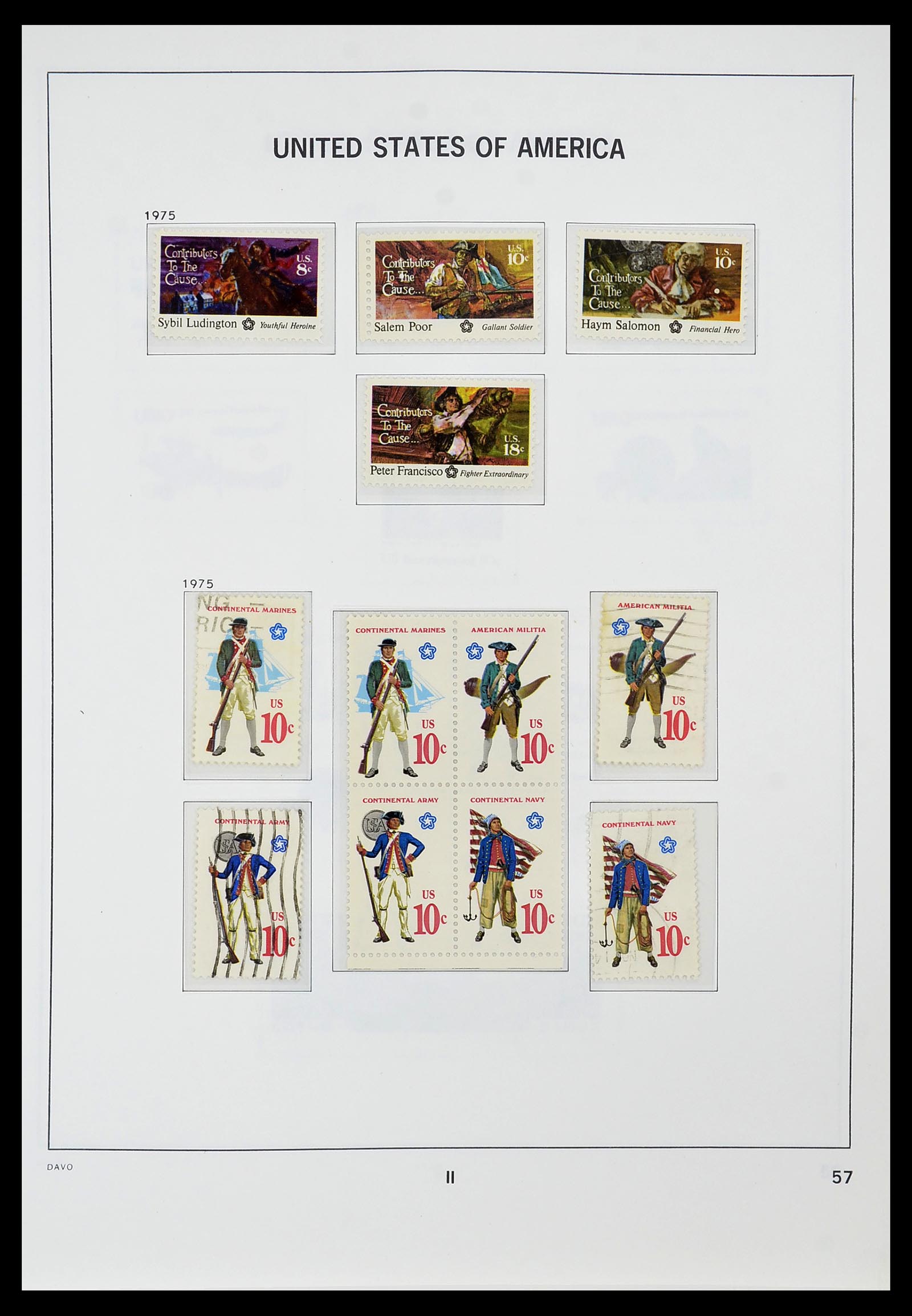 34441 060 - Stamp Collection 34441 USA 1945-1998.
