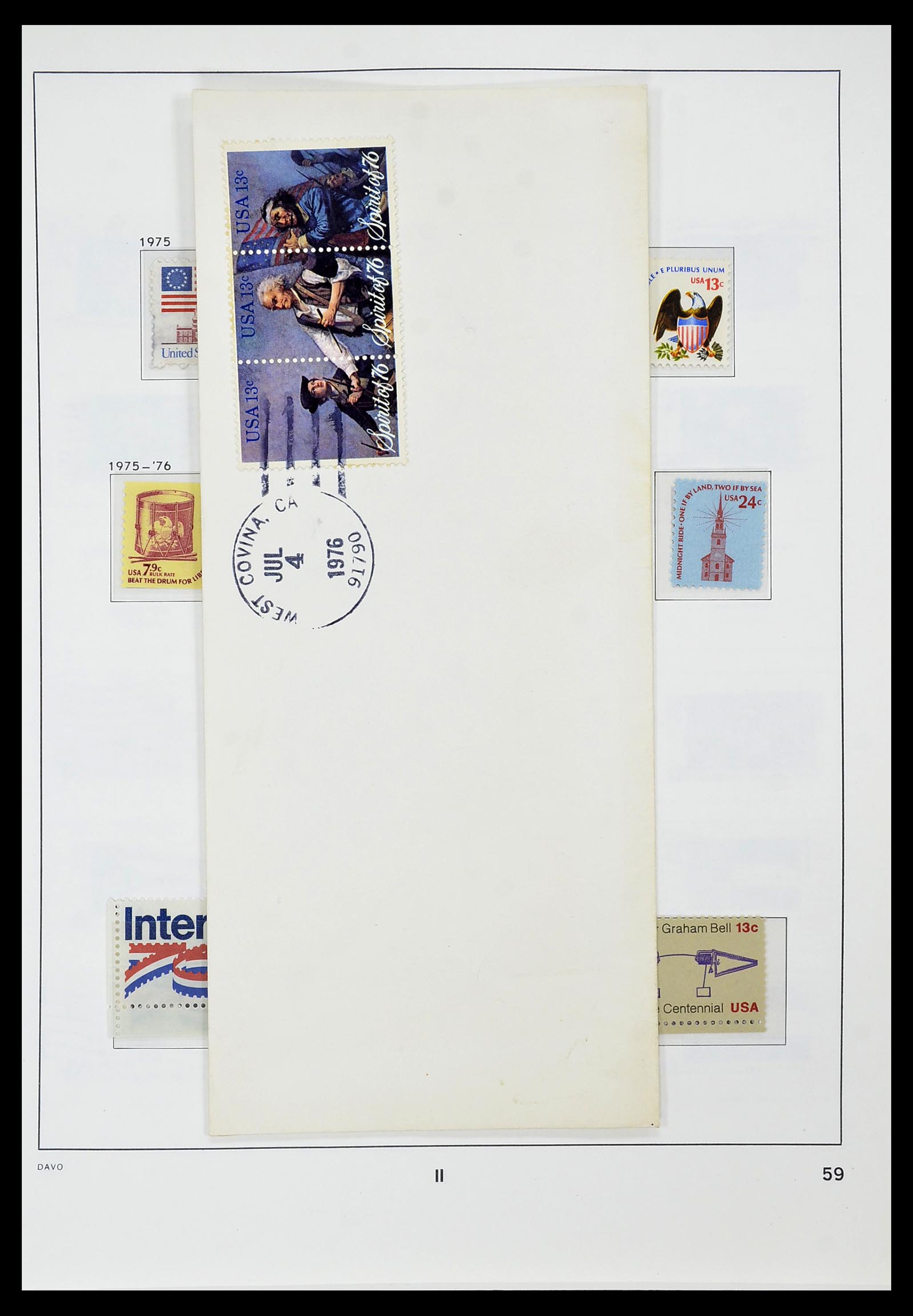 34441 063 - Stamp Collection 34441 USA 1945-1998.