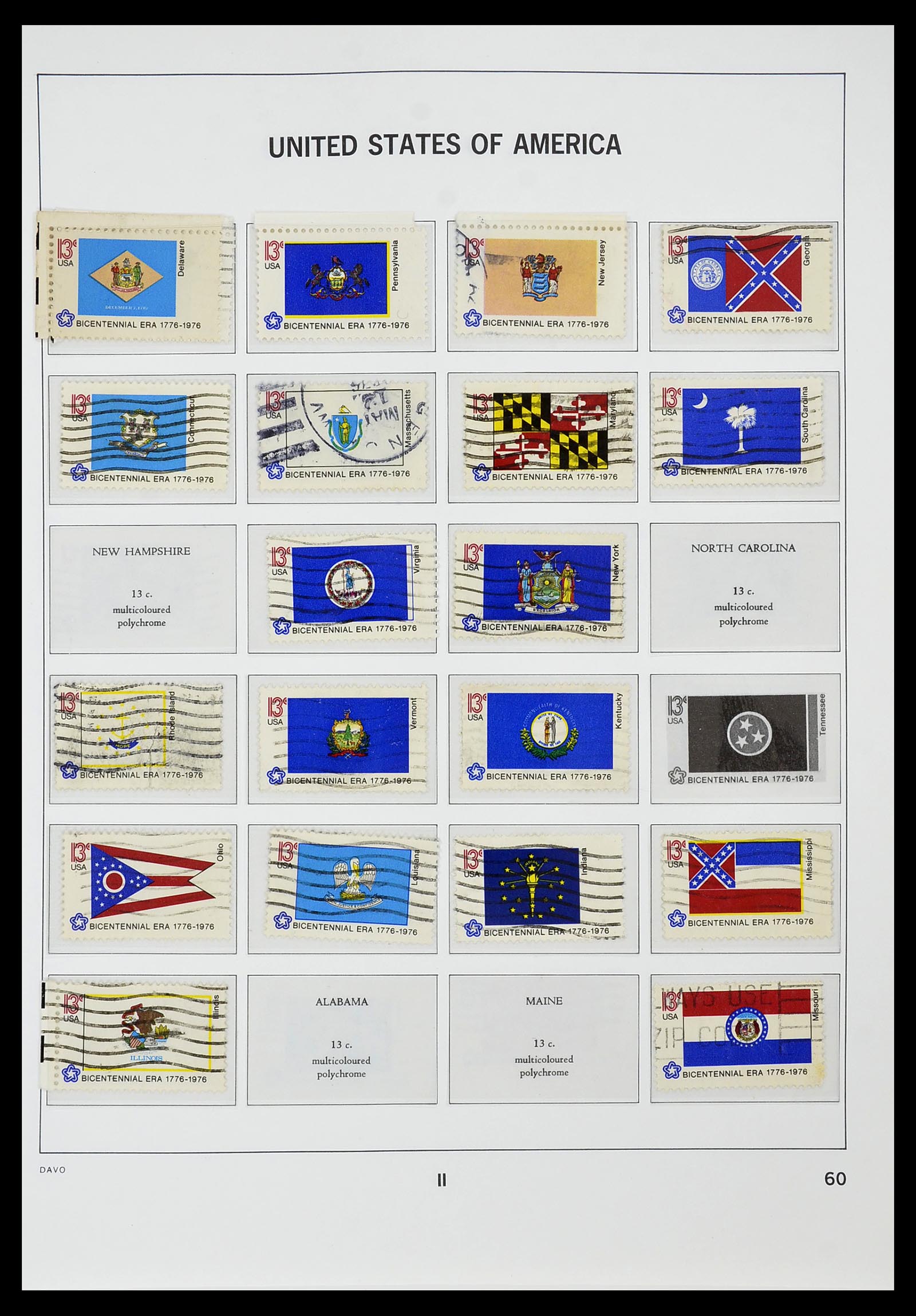 34441 064 - Stamp Collection 34441 USA 1945-1998.