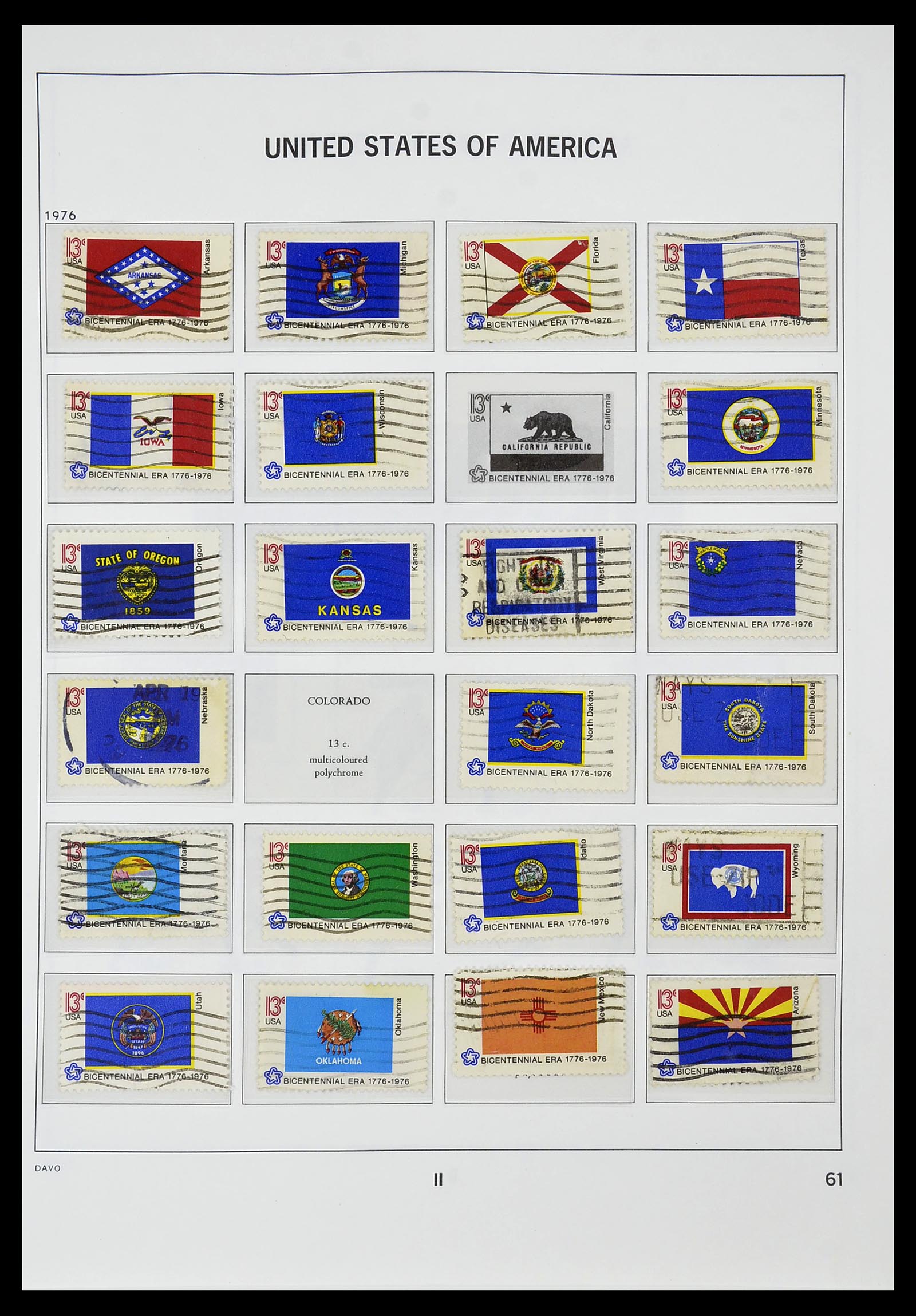 34441 065 - Stamp Collection 34441 USA 1945-1998.