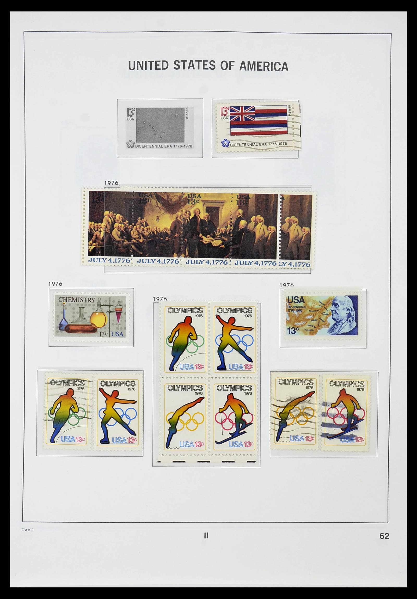 34441 066 - Stamp Collection 34441 USA 1945-1998.