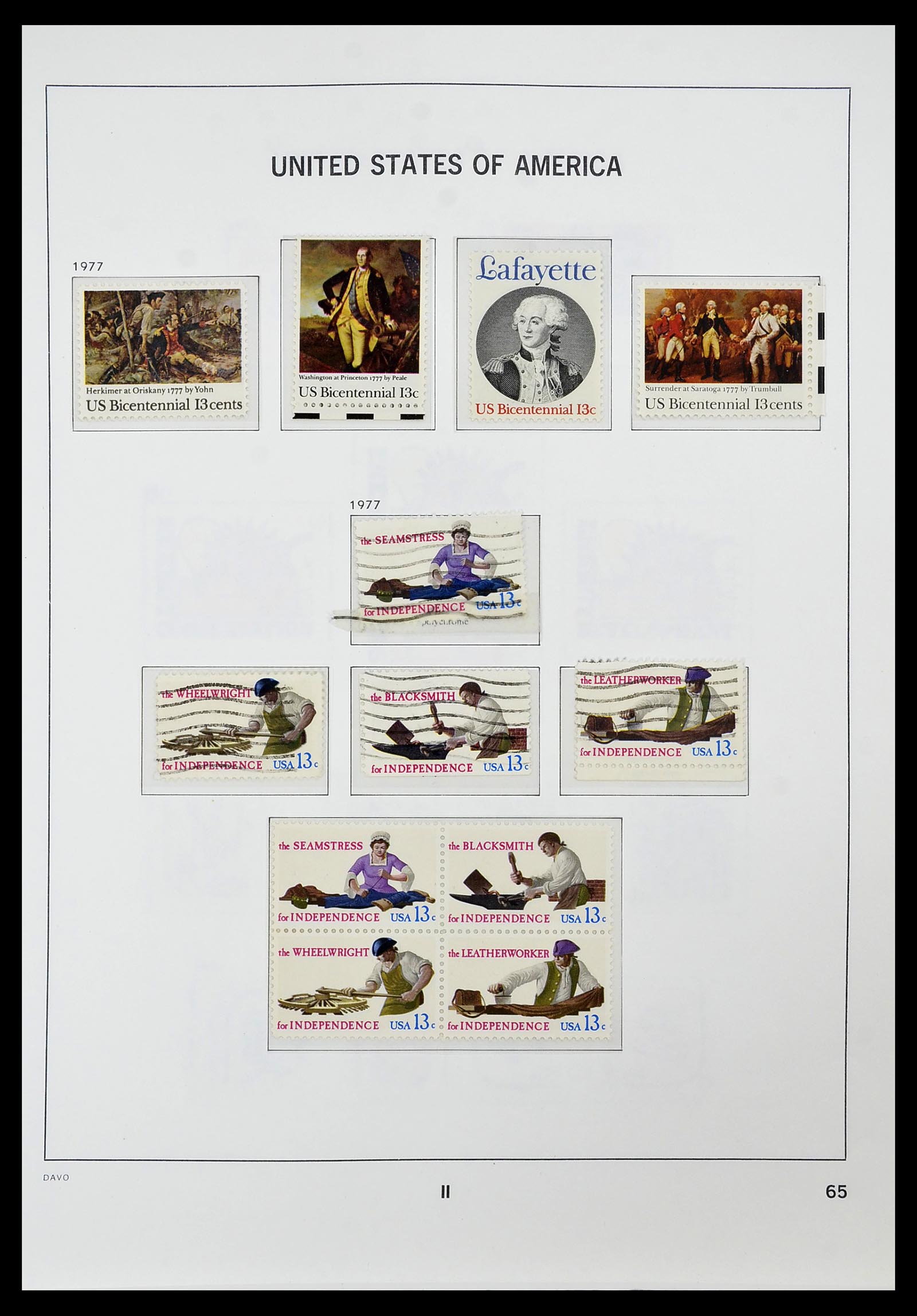 34441 069 - Stamp Collection 34441 USA 1945-1998.