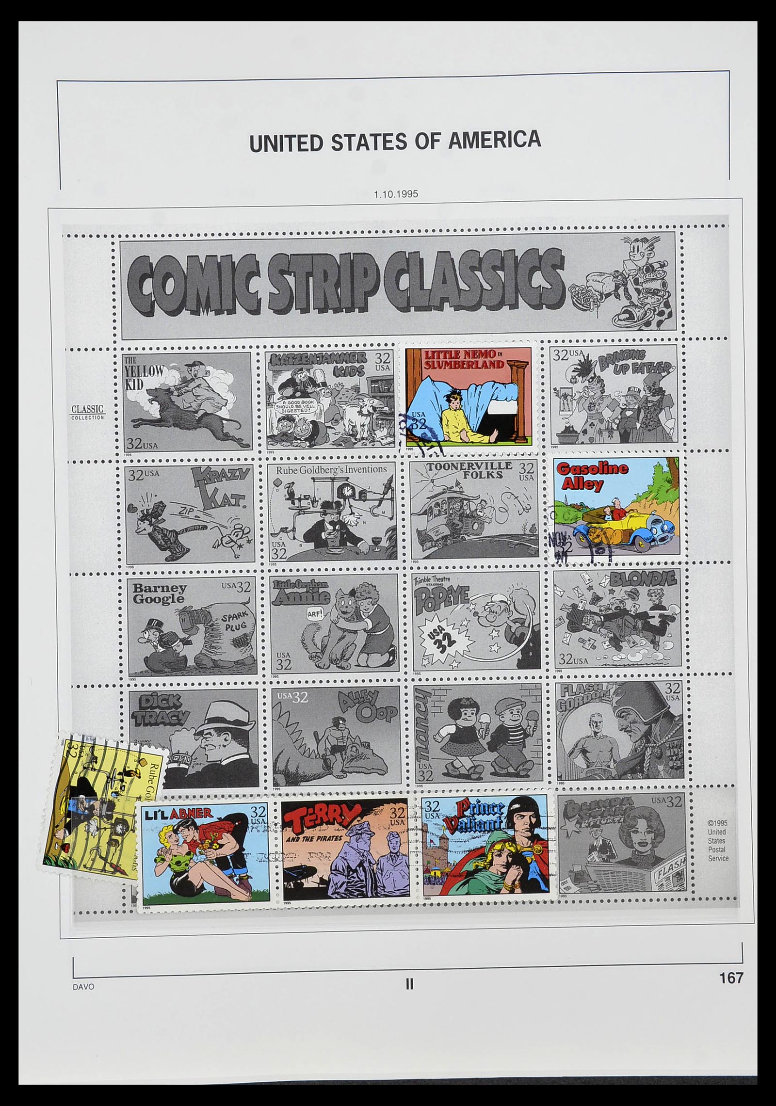 34441 202 - Stamp Collection 34441 USA 1945-1998.