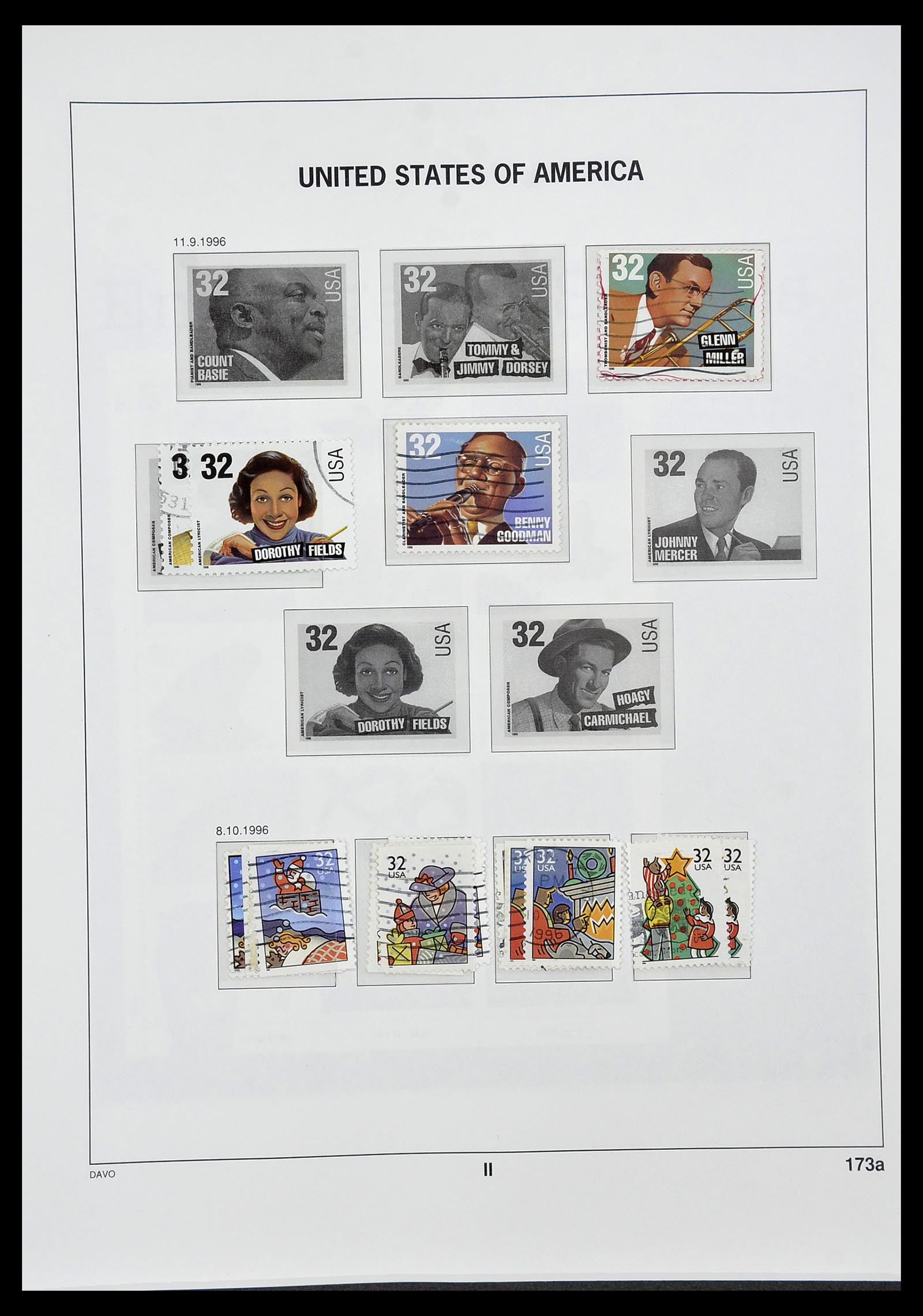 34441 212 - Stamp Collection 34441 USA 1945-1998.