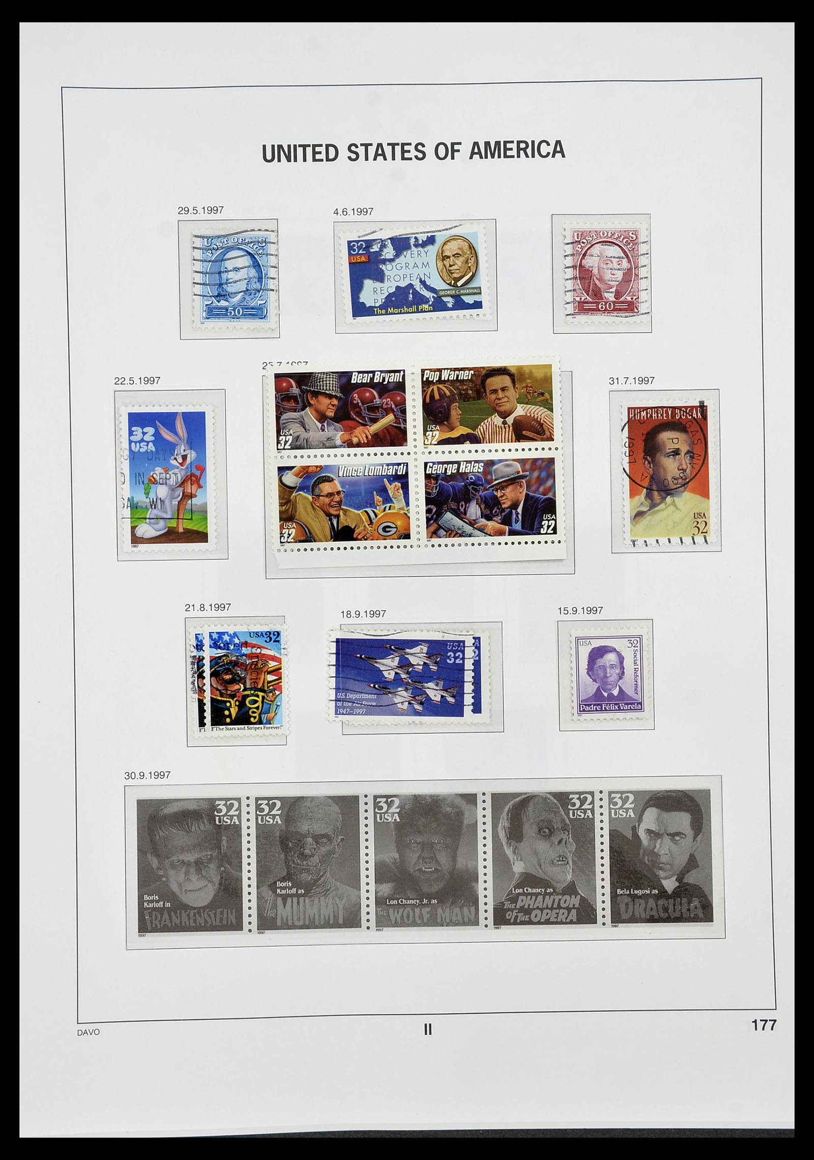34441 215 - Stamp Collection 34441 USA 1945-1998.
