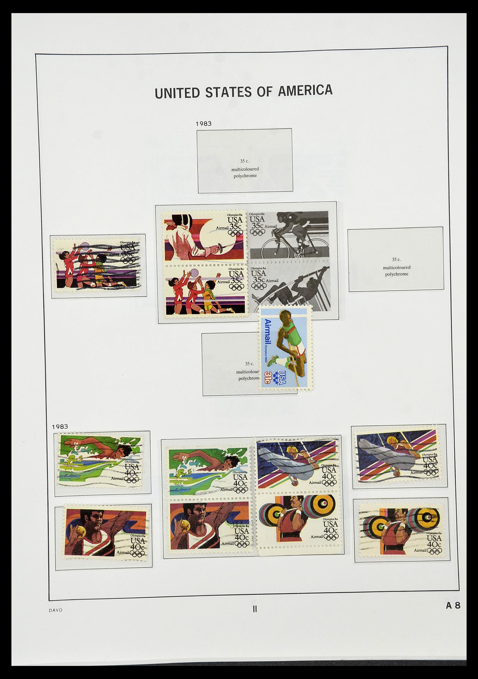 34441 227 - Stamp Collection 34441 USA 1945-1998.