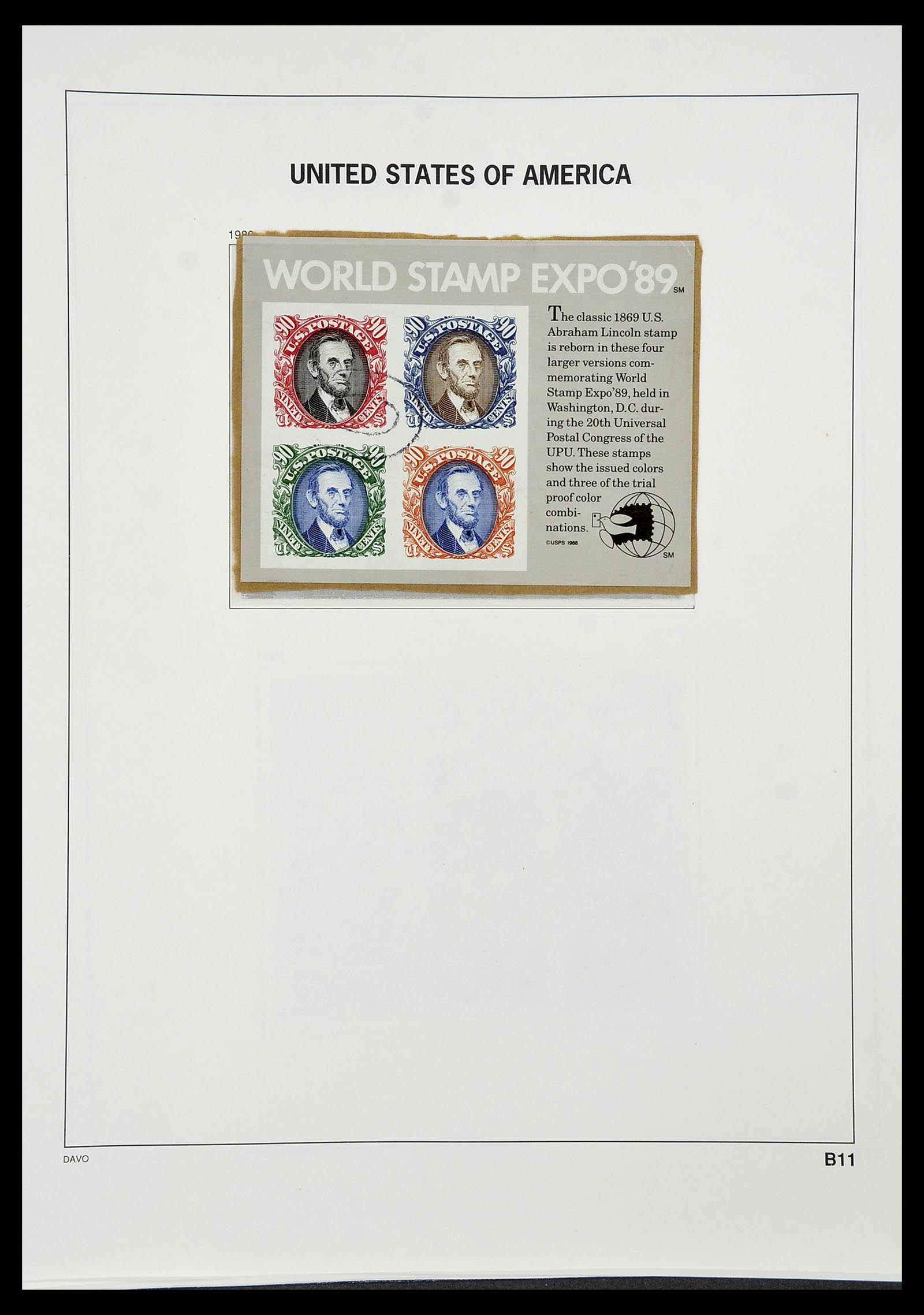 34441 231 - Stamp Collection 34441 USA 1945-1998.