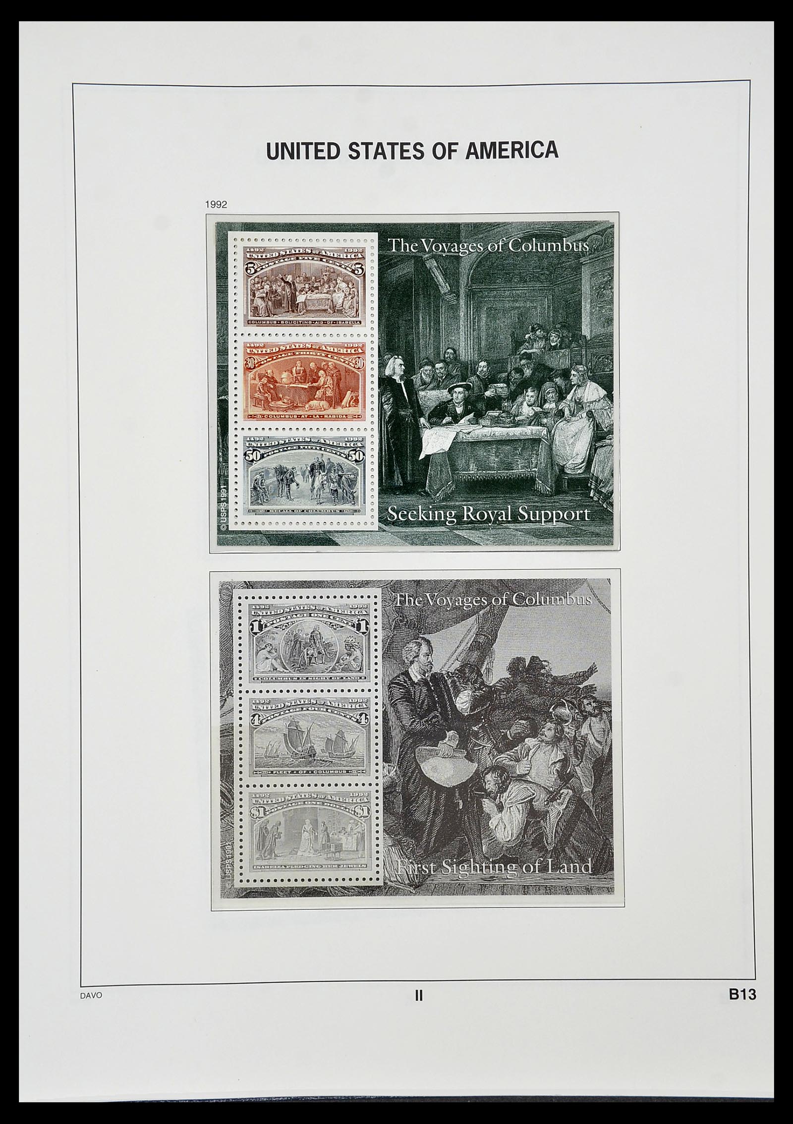 34441 232 - Stamp Collection 34441 USA 1945-1998.
