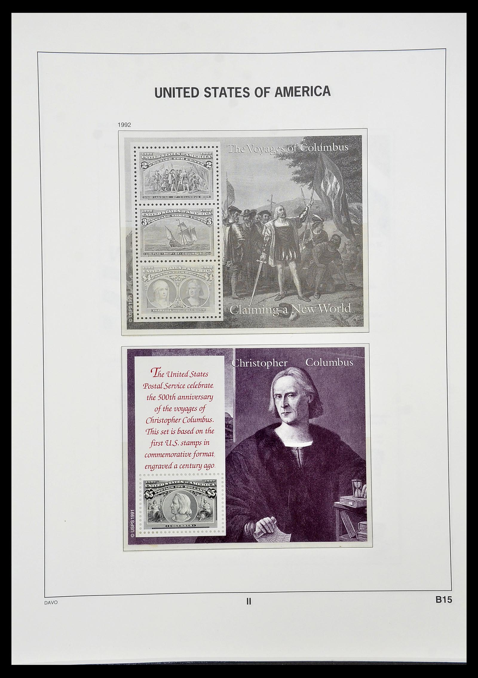 34441 234 - Stamp Collection 34441 USA 1945-1998.