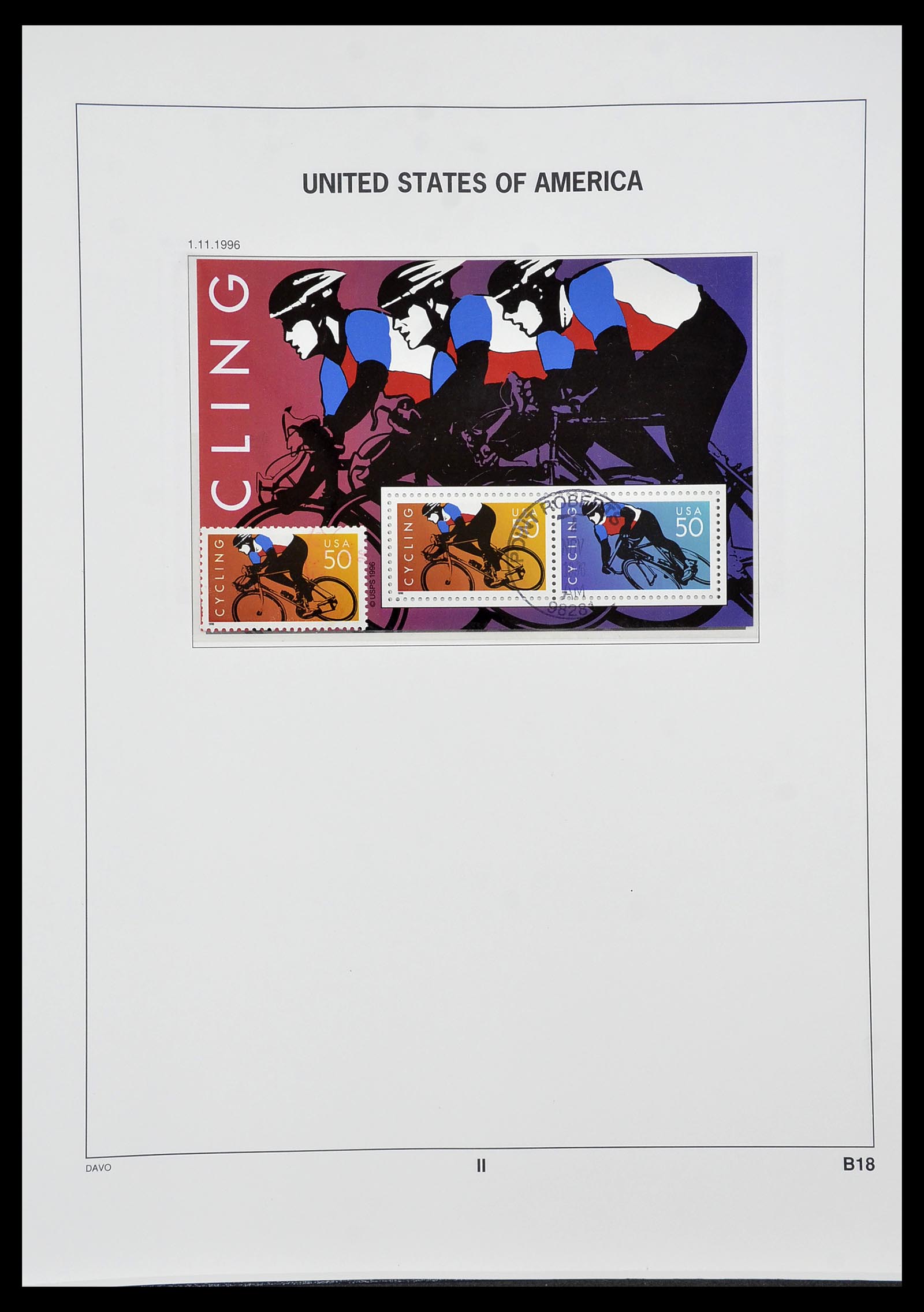 34441 236 - Stamp Collection 34441 USA 1945-1998.
