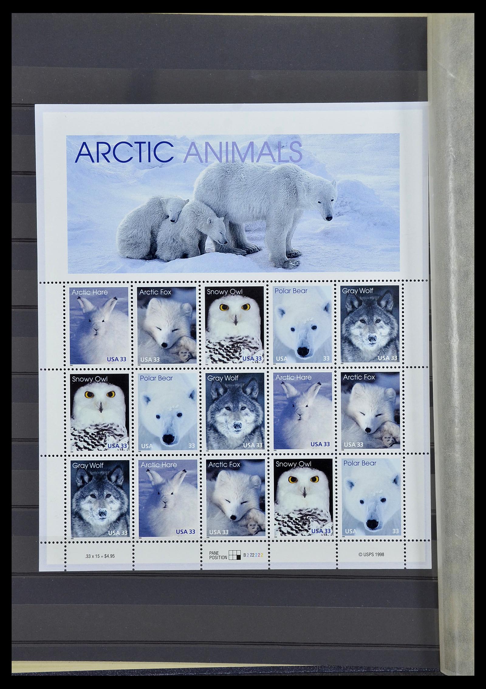 34441 242 - Stamp Collection 34441 USA 1945-1998.