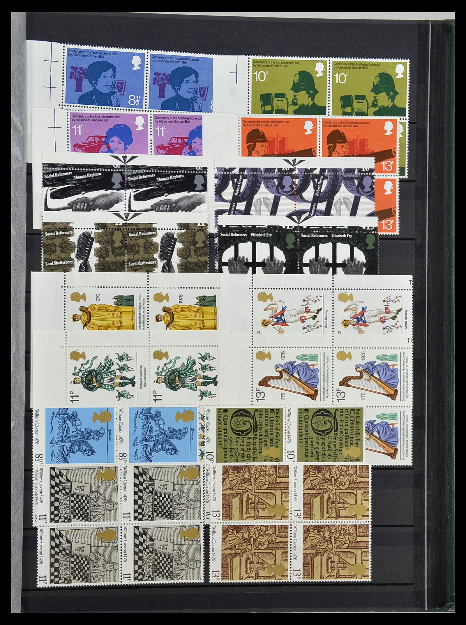 34443 039 - Postzegelverzameling 34443 Engeland 1902-1980.