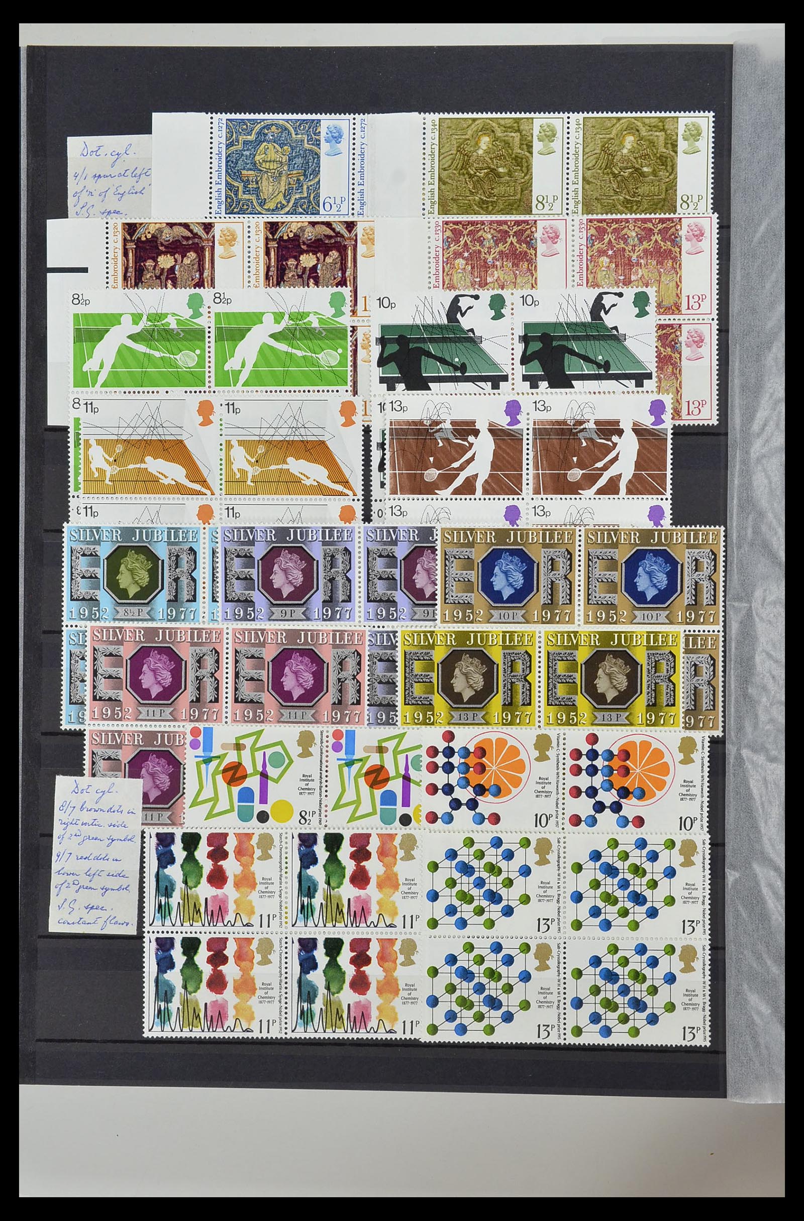 34443 040 - Postzegelverzameling 34443 Engeland 1902-1980.