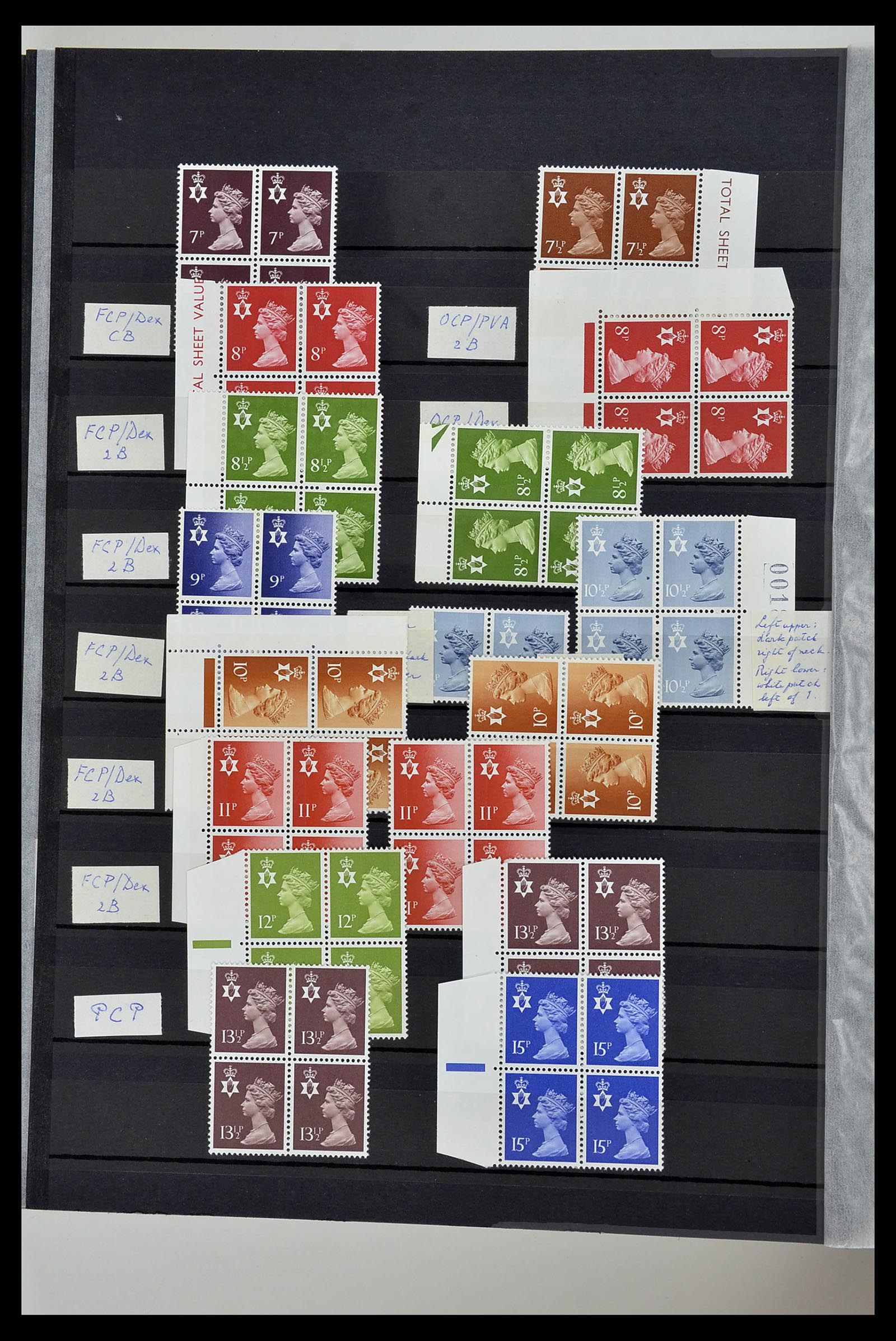 34443 054 - Postzegelverzameling 34443 Engeland 1902-1980.