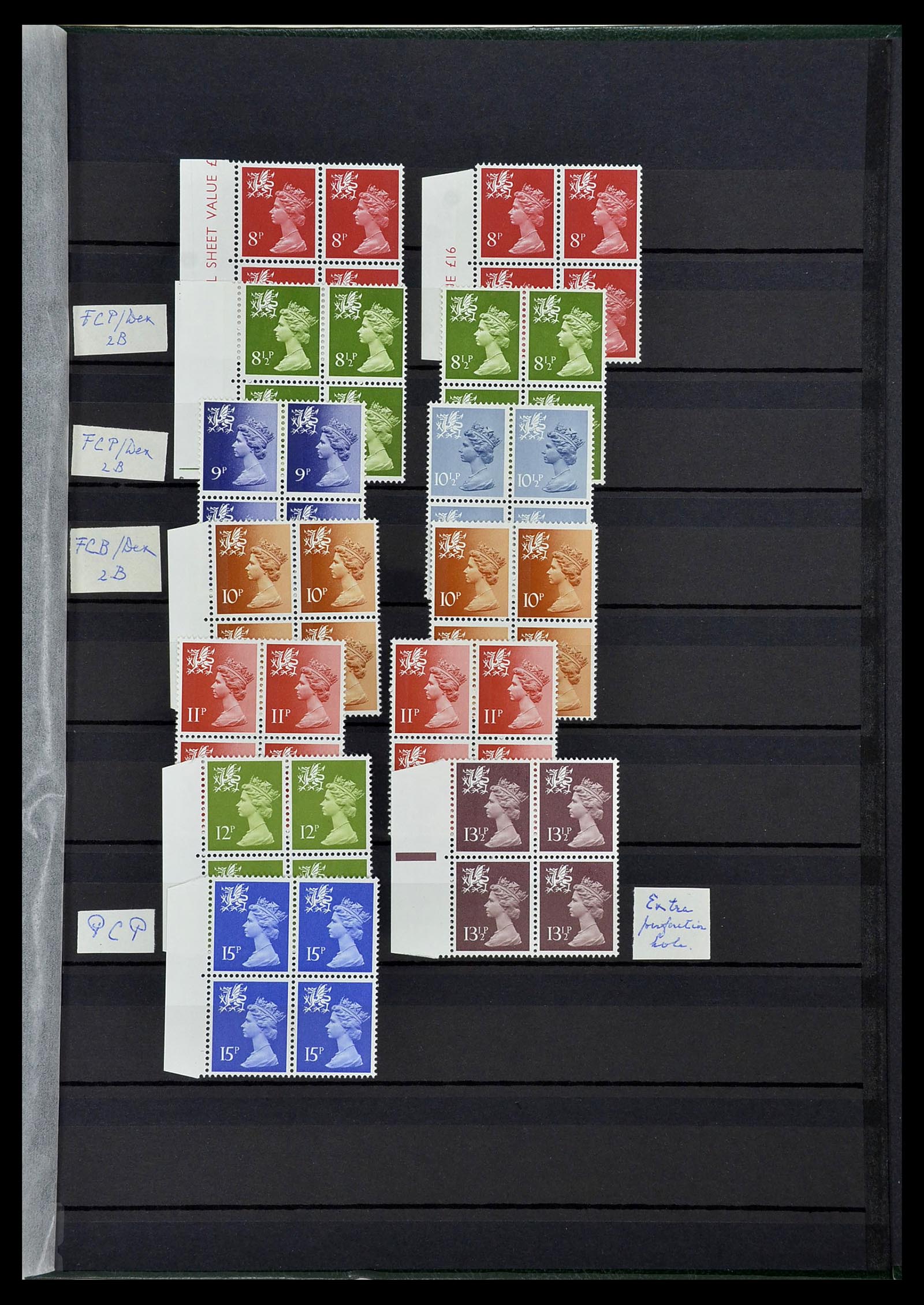 34443 059 - Postzegelverzameling 34443 Engeland 1902-1980.