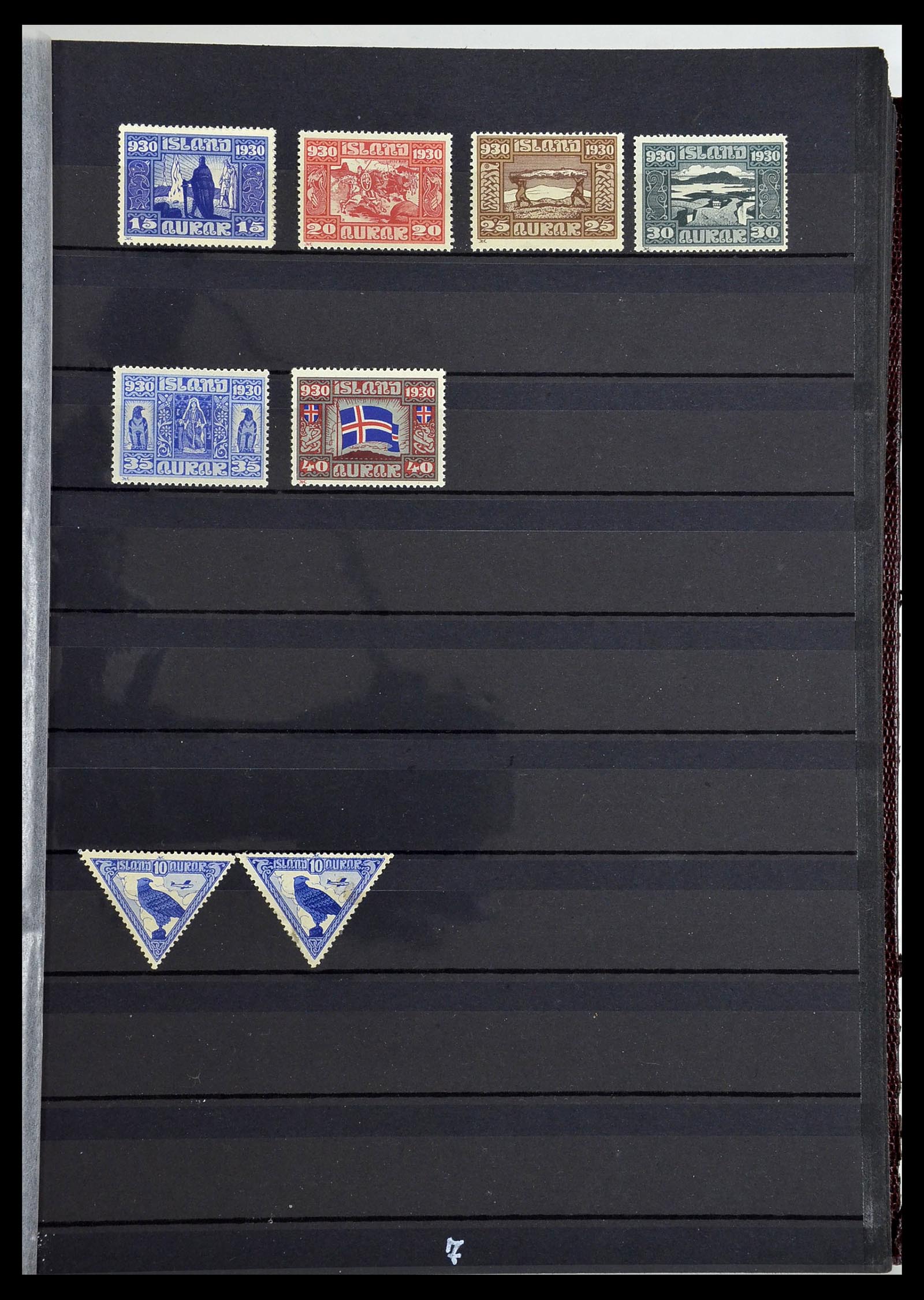 34447 007 - Postzegelverzameling 34447 IJsland 1876-2010.