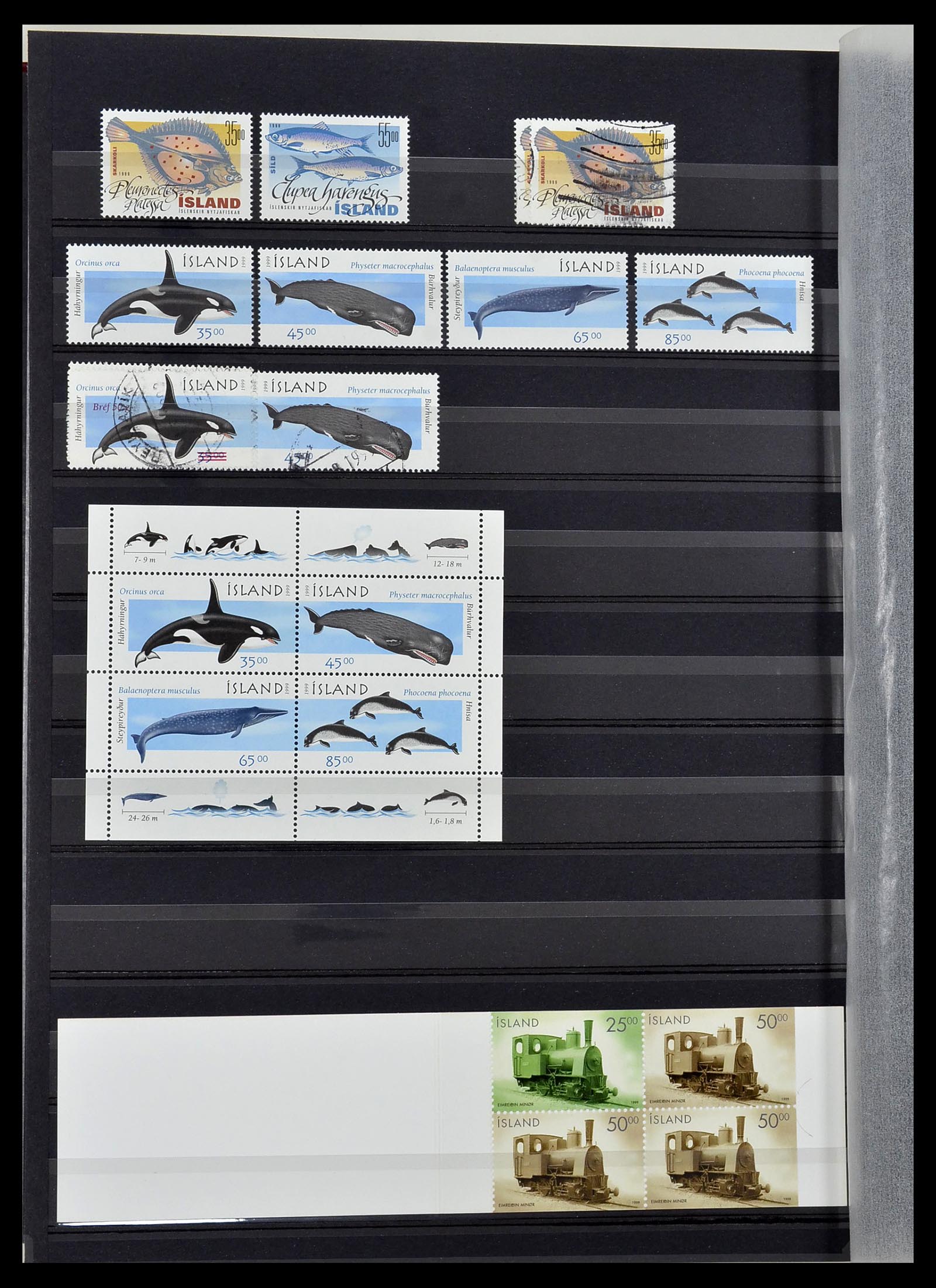 34447 081 - Postzegelverzameling 34447 IJsland 1876-2010.