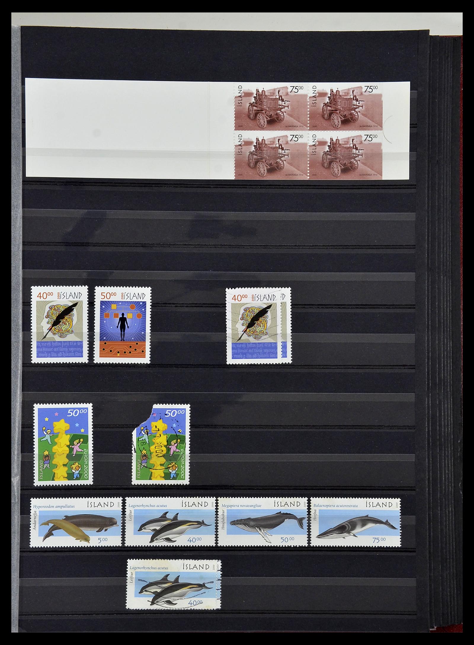34447 086 - Stamp Collection 34447 Iceland 1876-2010.
