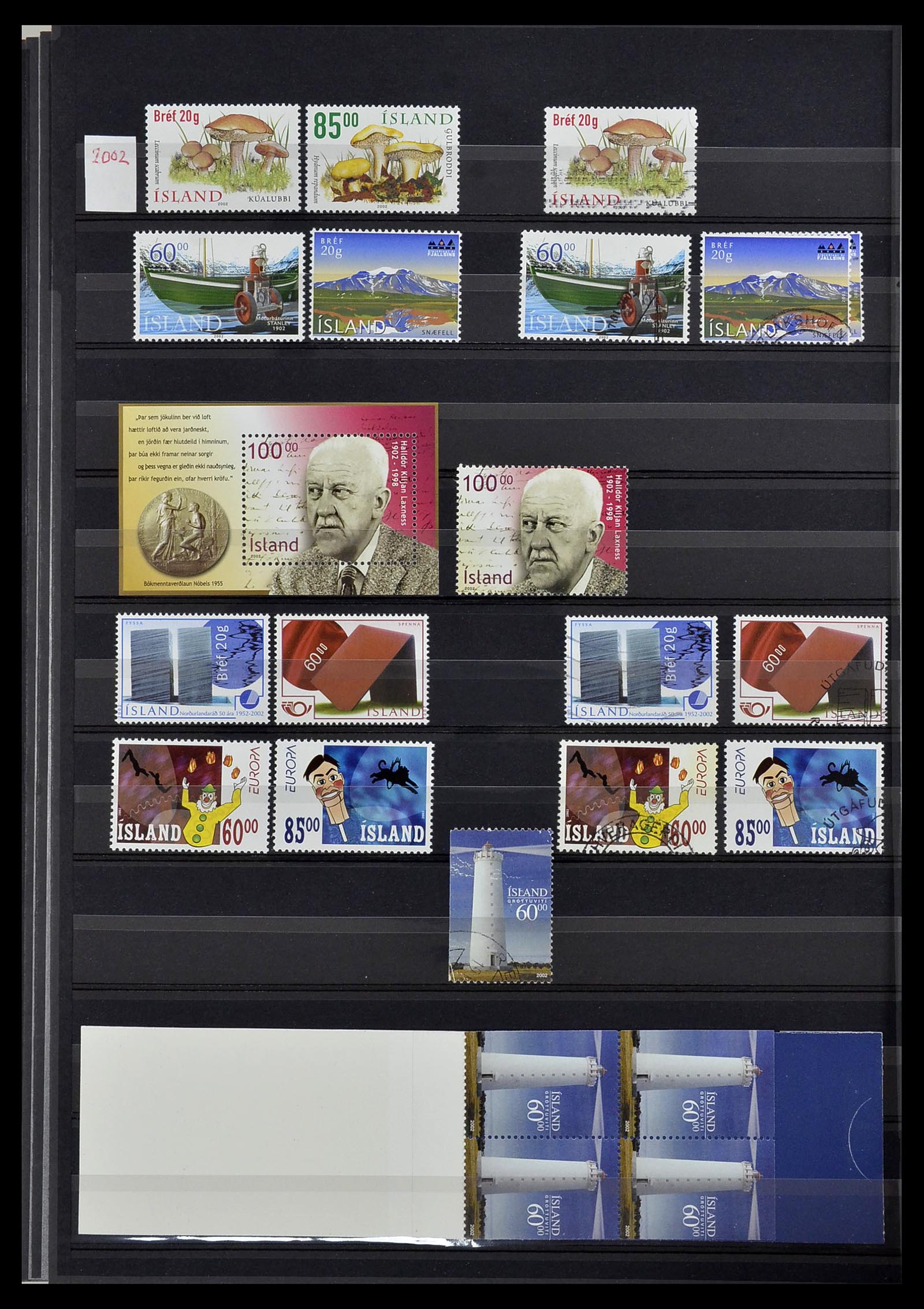 34447 091 - Postzegelverzameling 34447 IJsland 1876-2010.