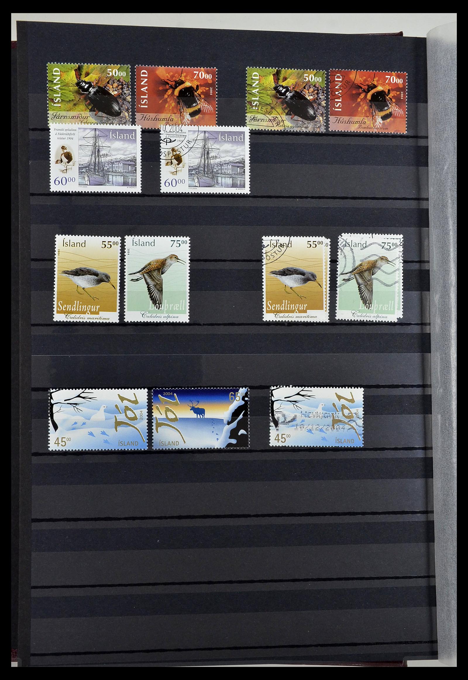 34447 103 - Postzegelverzameling 34447 IJsland 1876-2010.