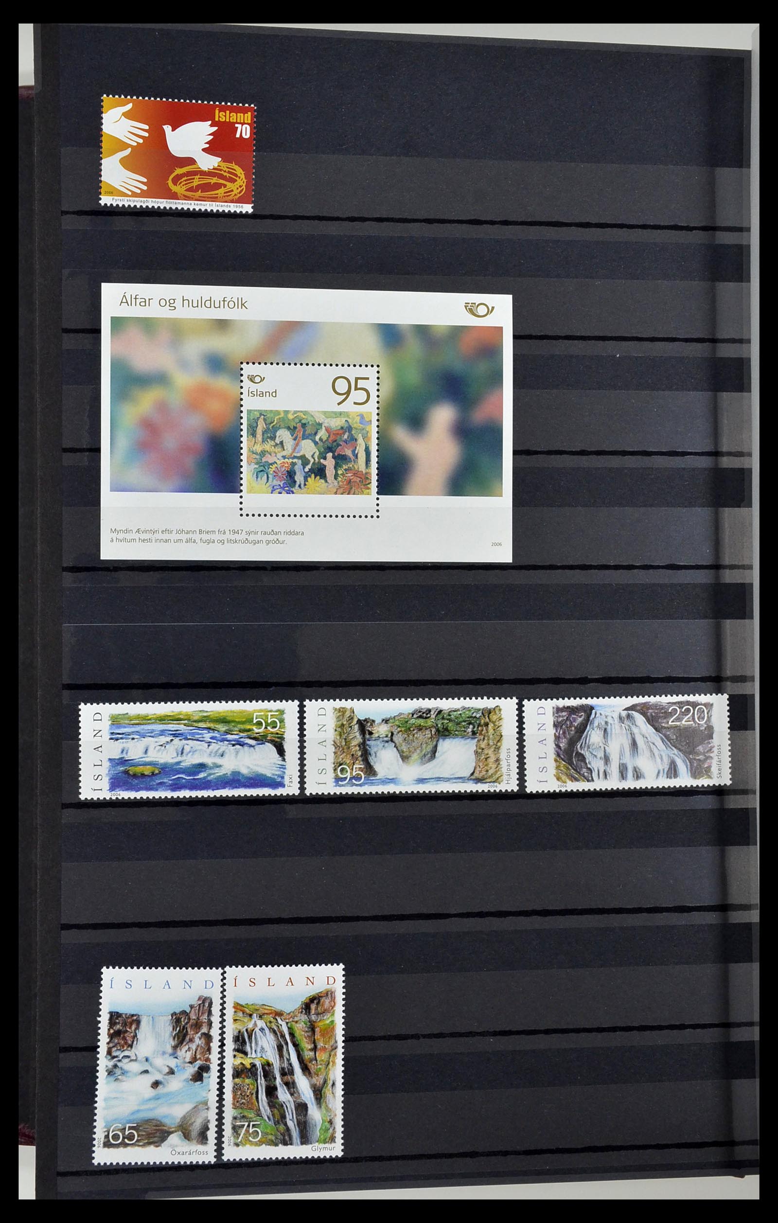 34447 109 - Postzegelverzameling 34447 IJsland 1876-2010.