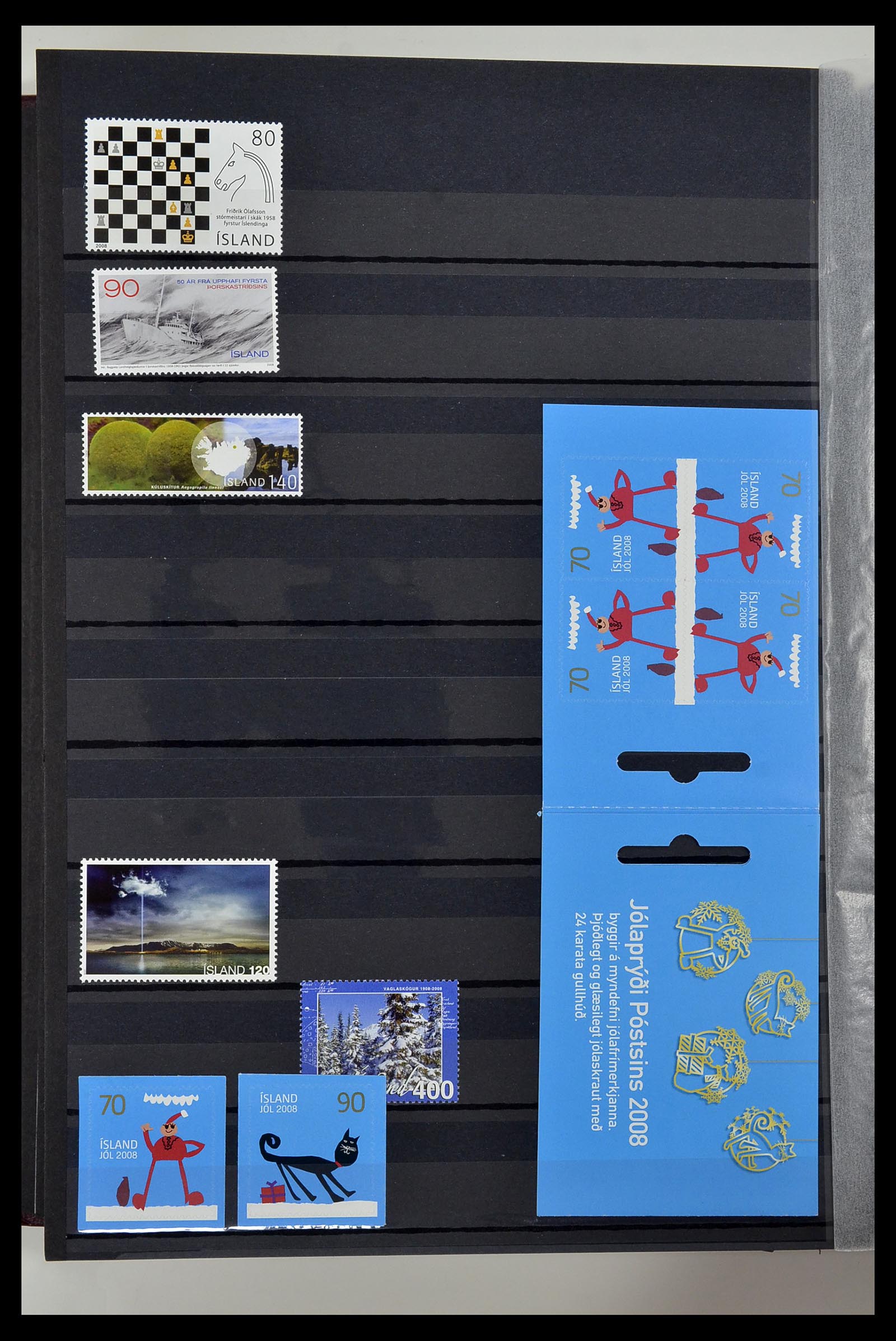34447 117 - Postzegelverzameling 34447 IJsland 1876-2010.