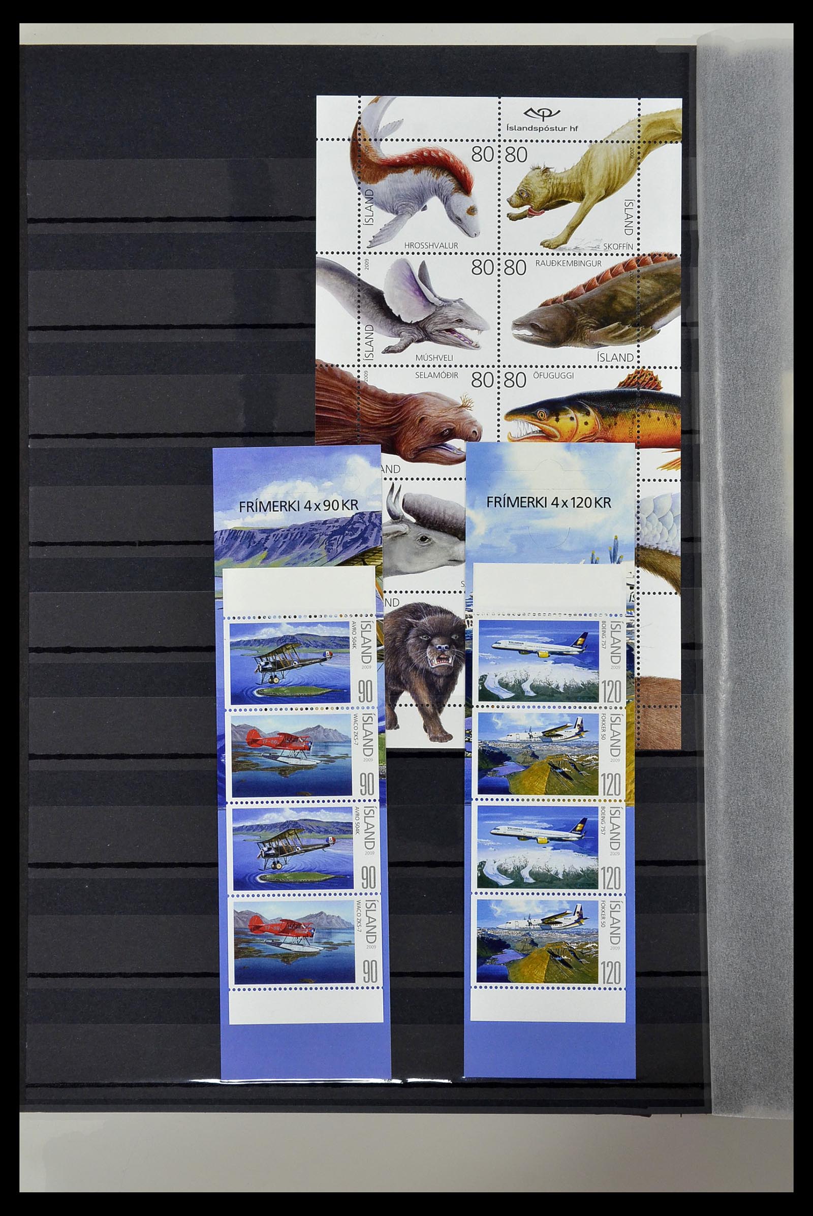 34447 120 - Postzegelverzameling 34447 IJsland 1876-2010.
