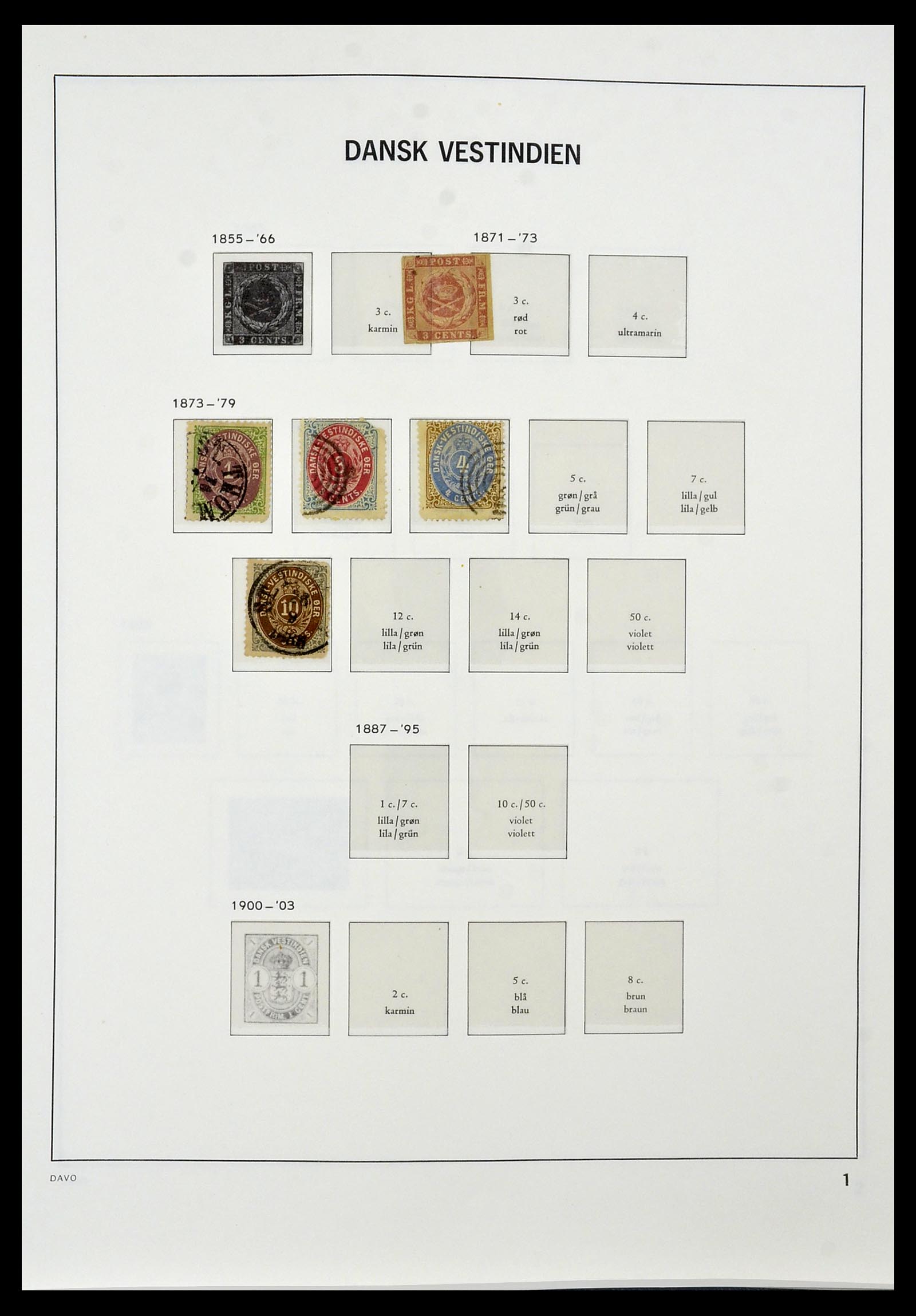 34448 107 - Postzegelverzameling 34448 Denemarken 1851-1999.