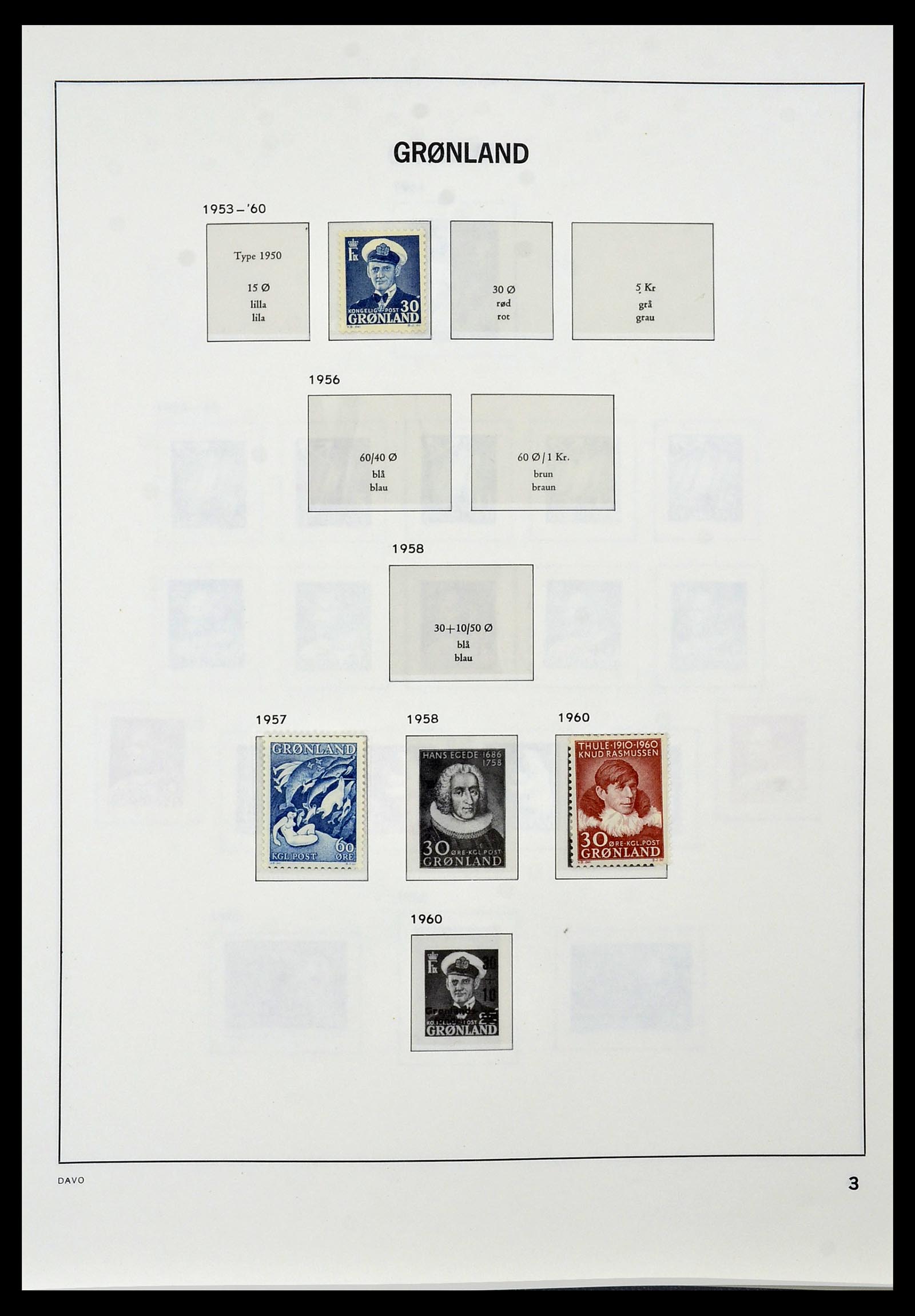 34448 109 - Postzegelverzameling 34448 Denemarken 1851-1999.