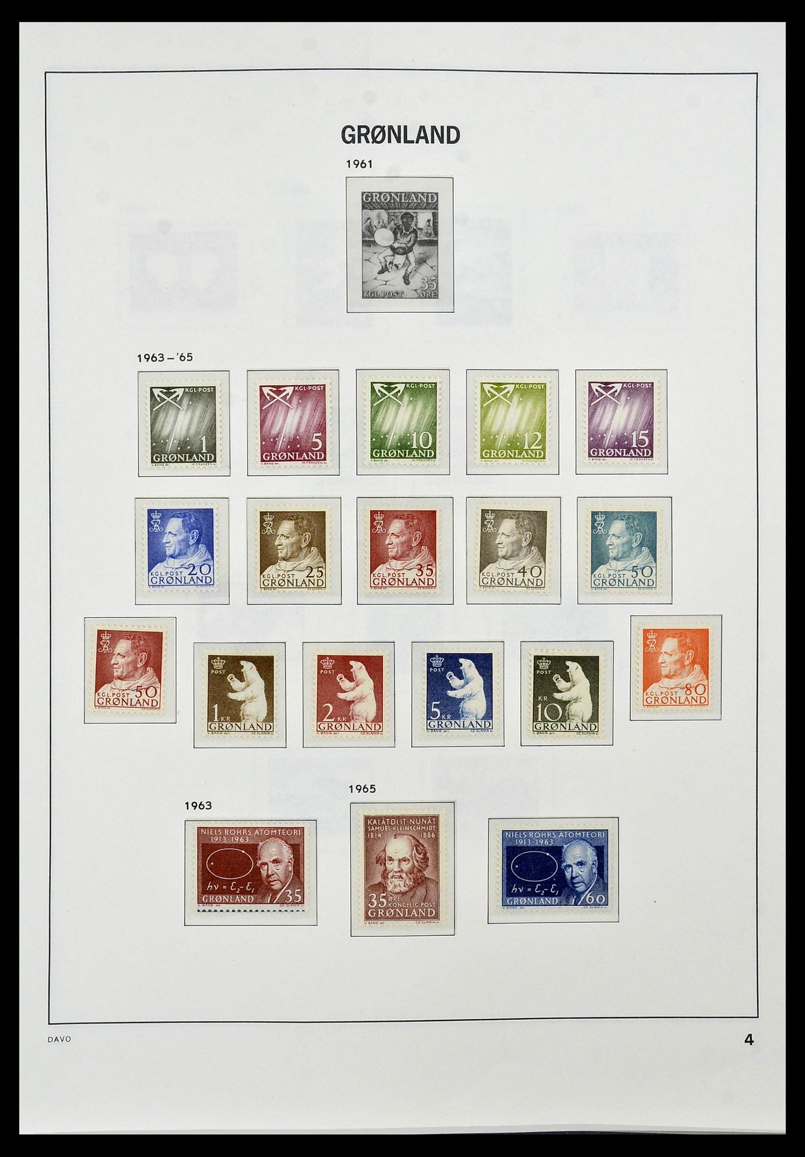 34448 110 - Postzegelverzameling 34448 Denemarken 1851-1999.