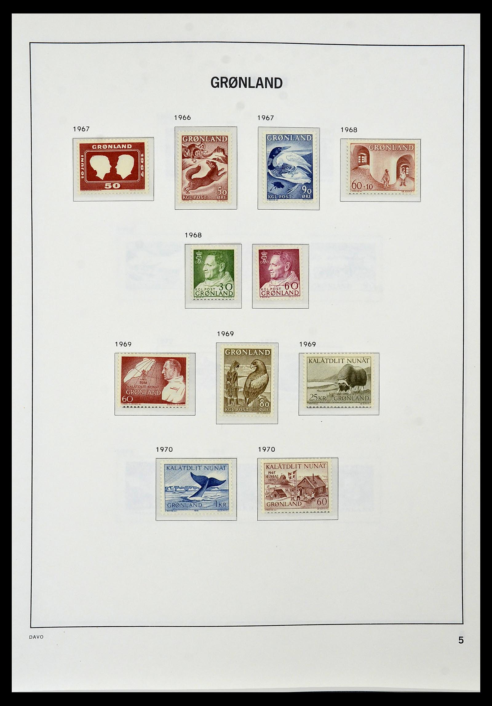 34448 111 - Postzegelverzameling 34448 Denemarken 1851-1999.