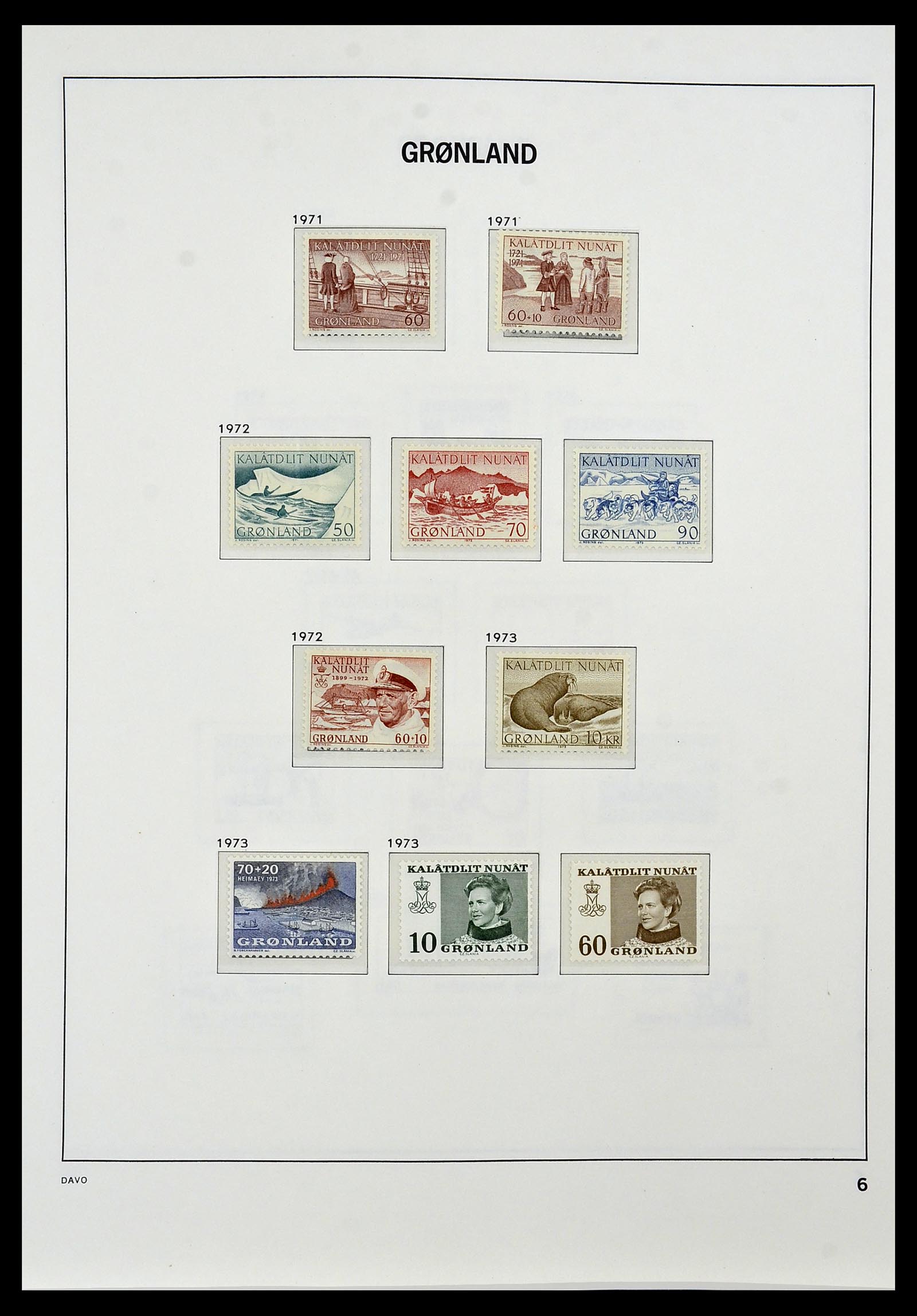 34448 112 - Postzegelverzameling 34448 Denemarken 1851-1999.