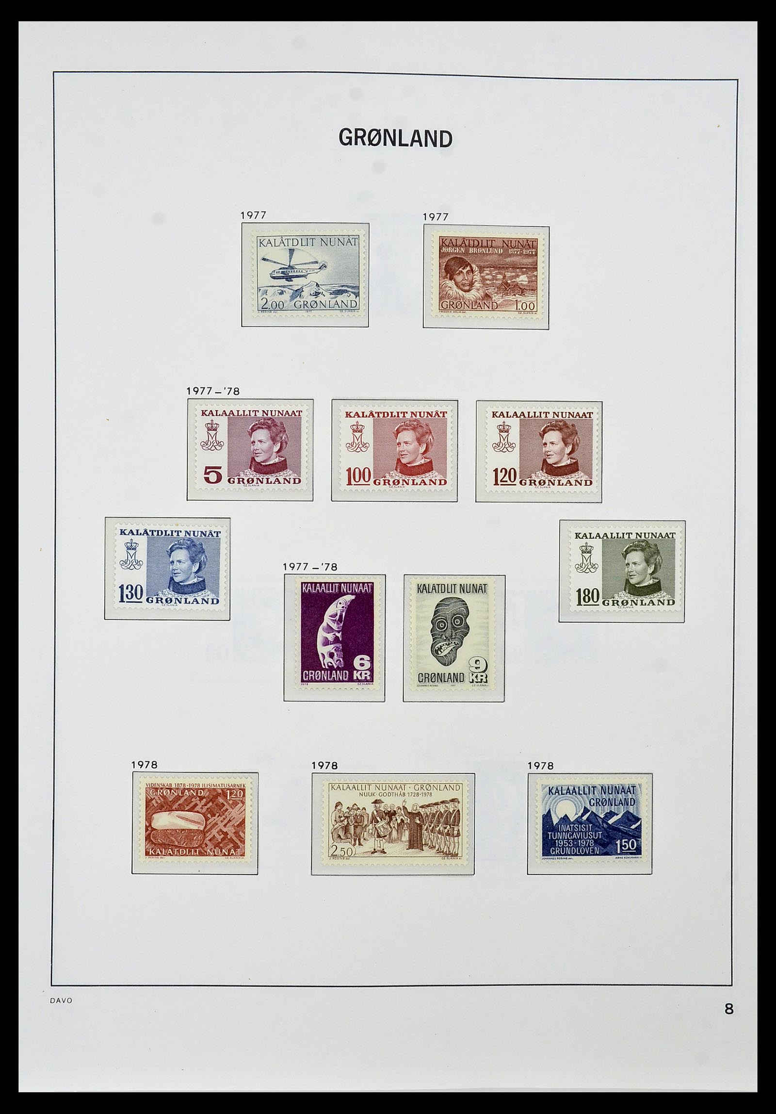 34448 114 - Postzegelverzameling 34448 Denemarken 1851-1999.