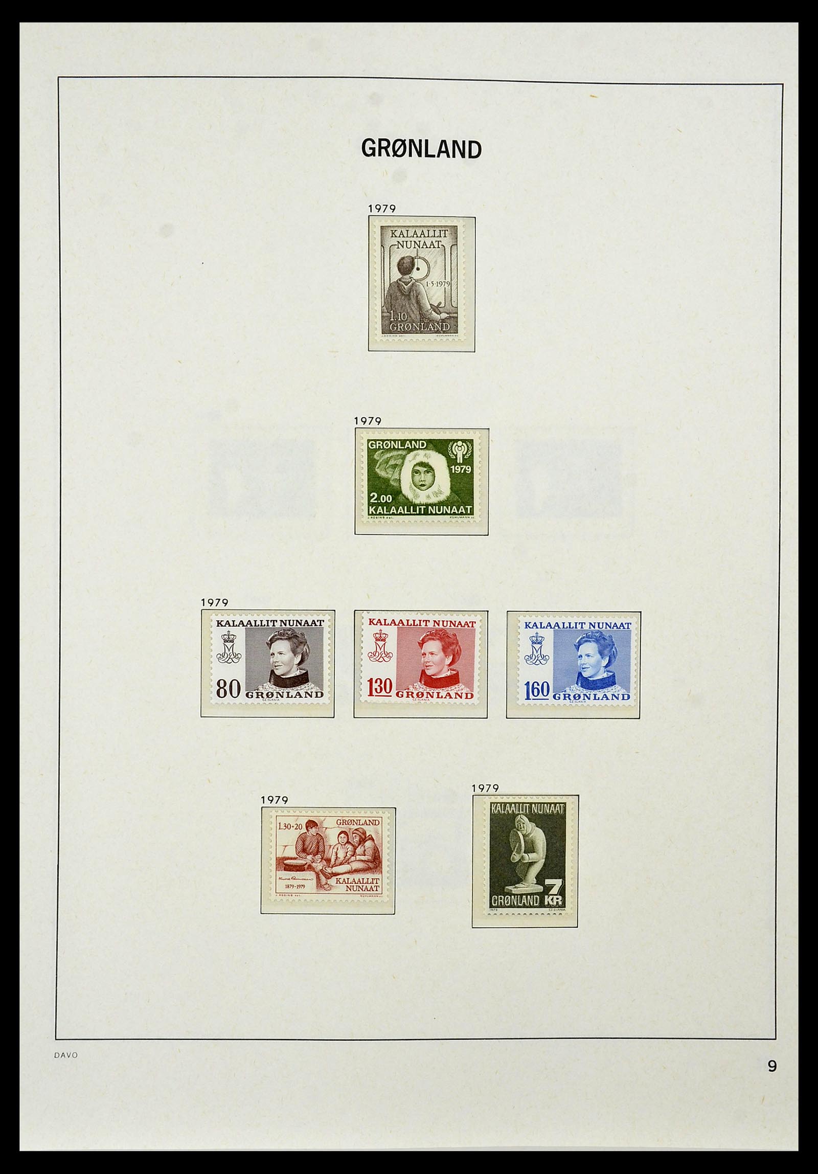 34448 115 - Postzegelverzameling 34448 Denemarken 1851-1999.