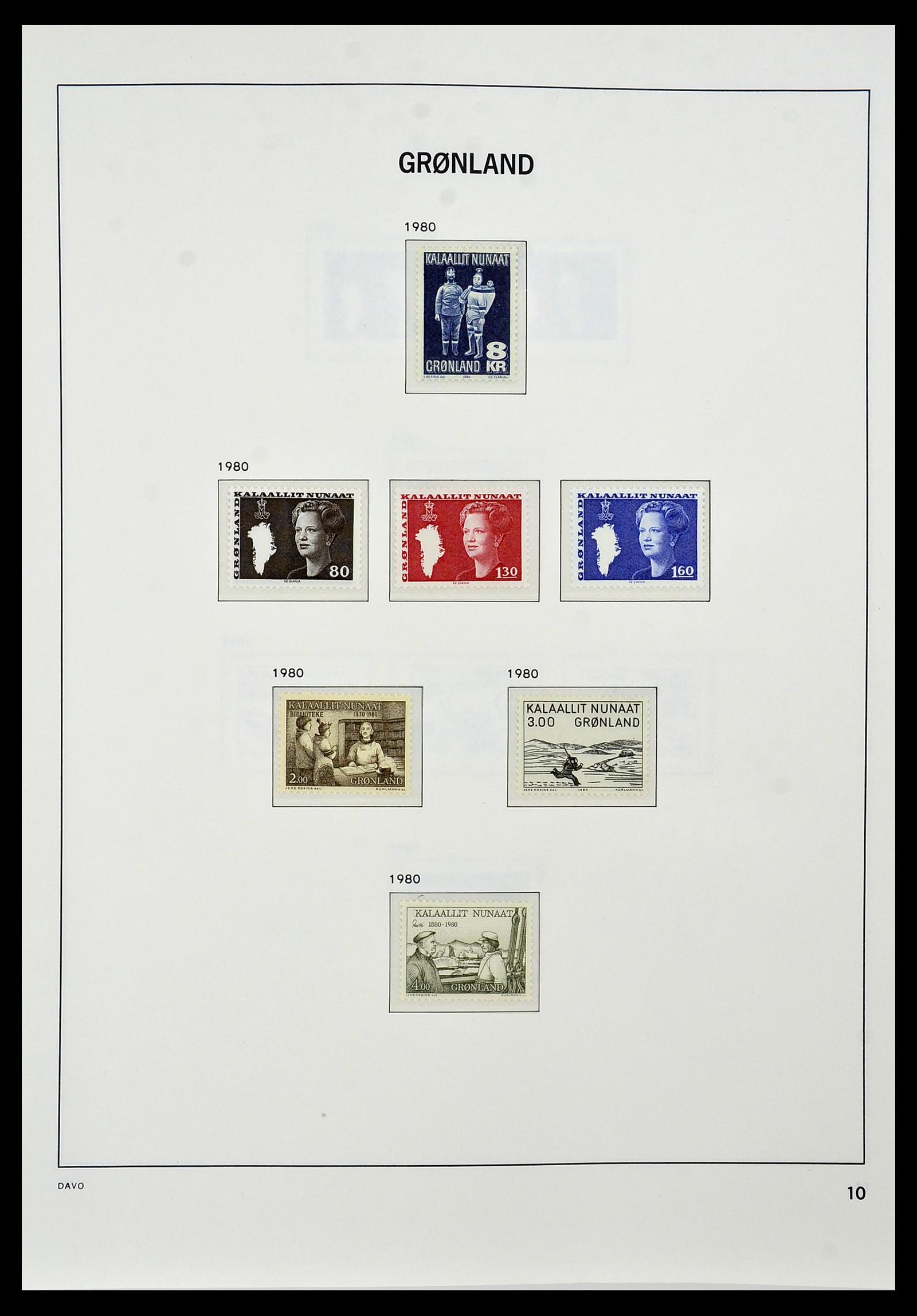 34448 116 - Postzegelverzameling 34448 Denemarken 1851-1999.